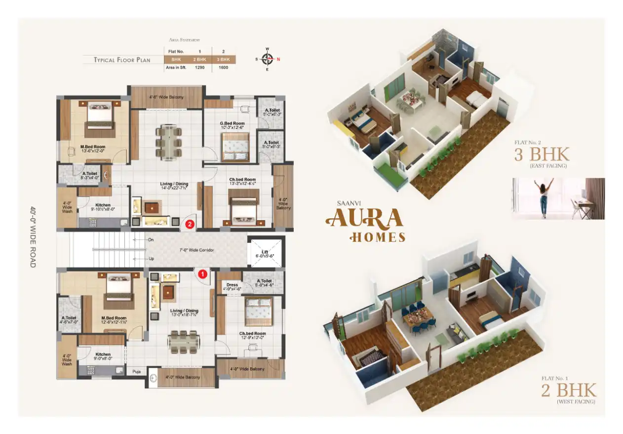 M/S Saanvi Constructions Floor Plans & Layout
