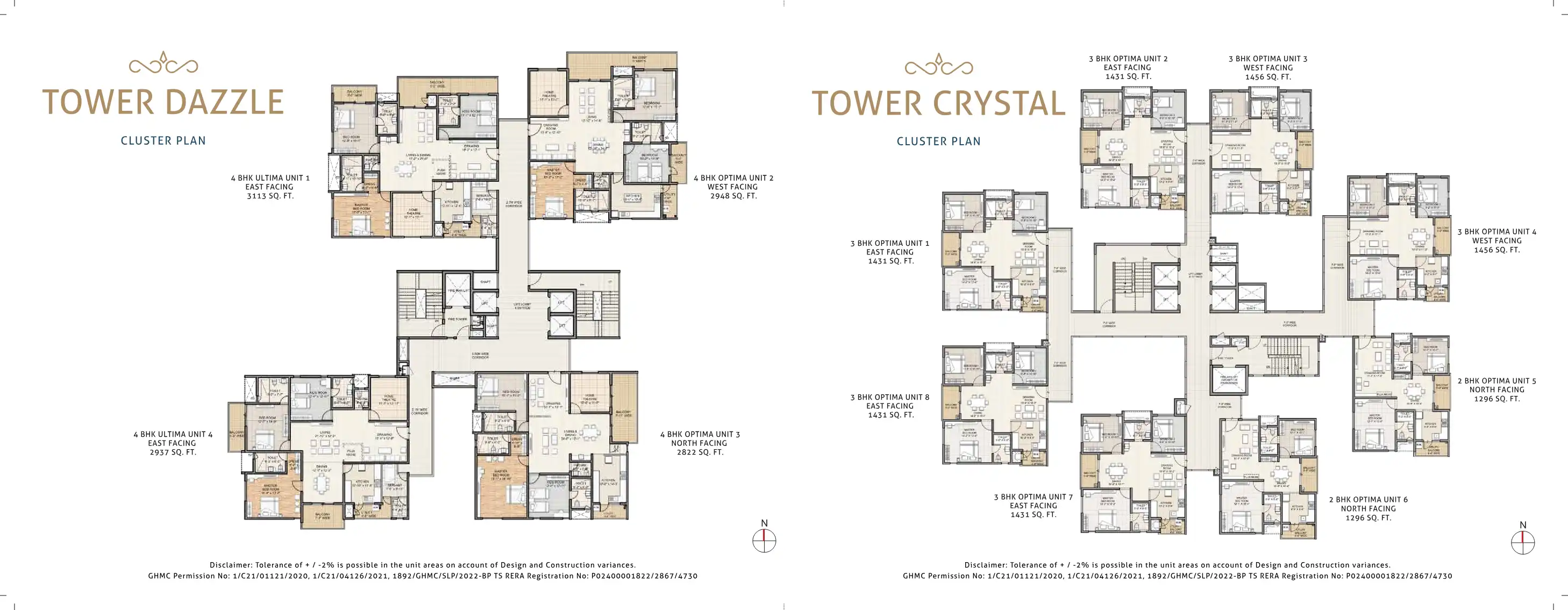 Jewel Park Pearl Block Floor Plans & Layout