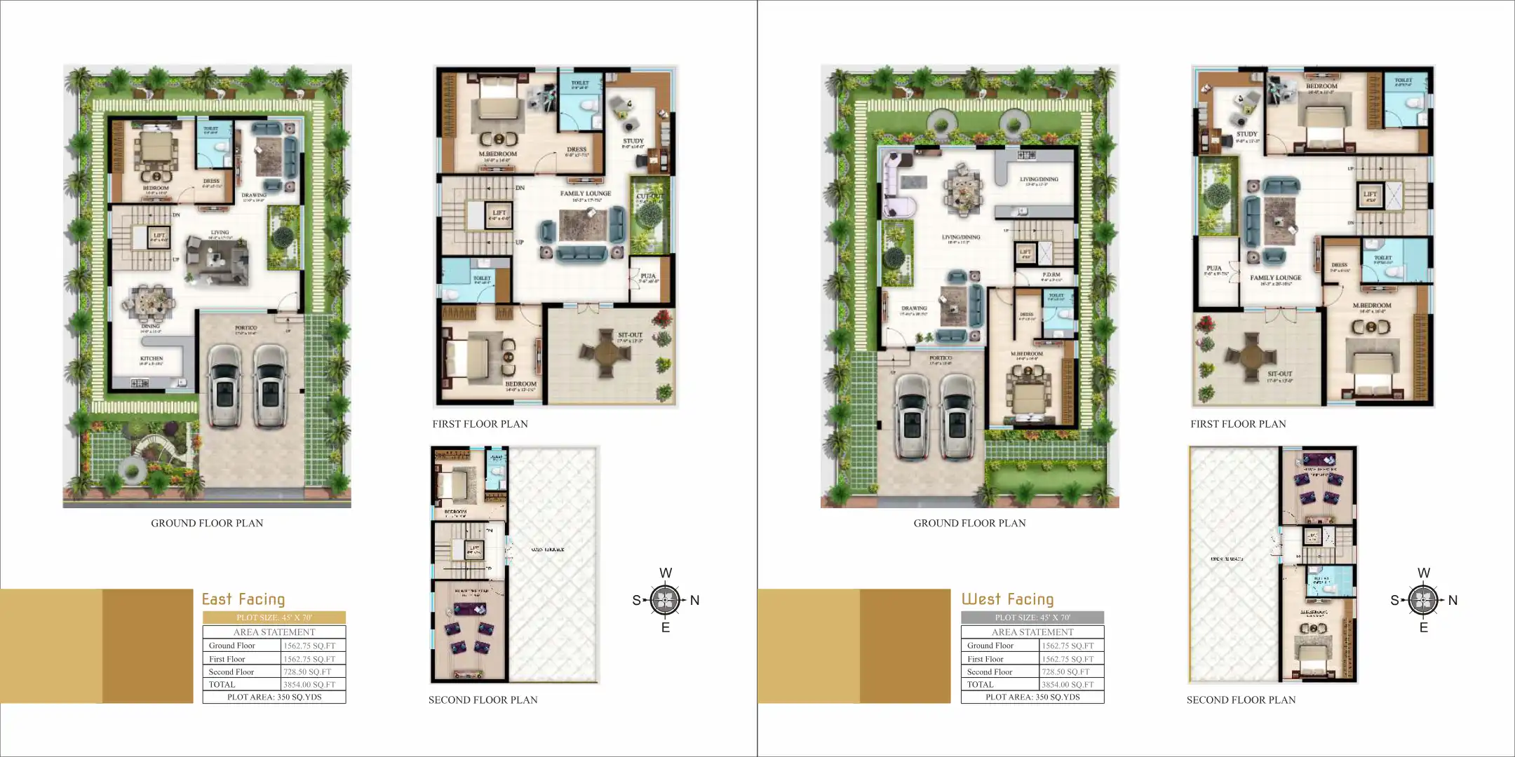 Richmond Villas Floor Plans & Layout
