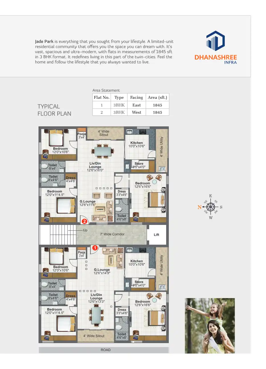 Jade Park Floor Plans & Layout