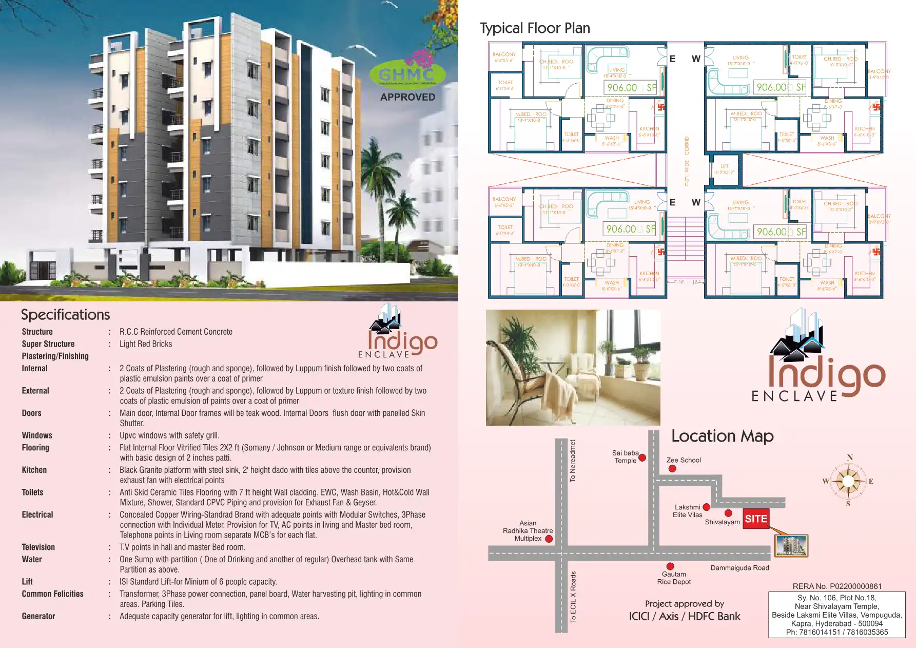 Indigo Enclave Floor Plans & Layout