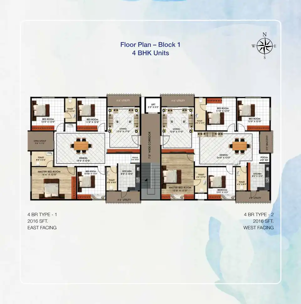 Sahasraa Block 5 Floor Plans & Layout