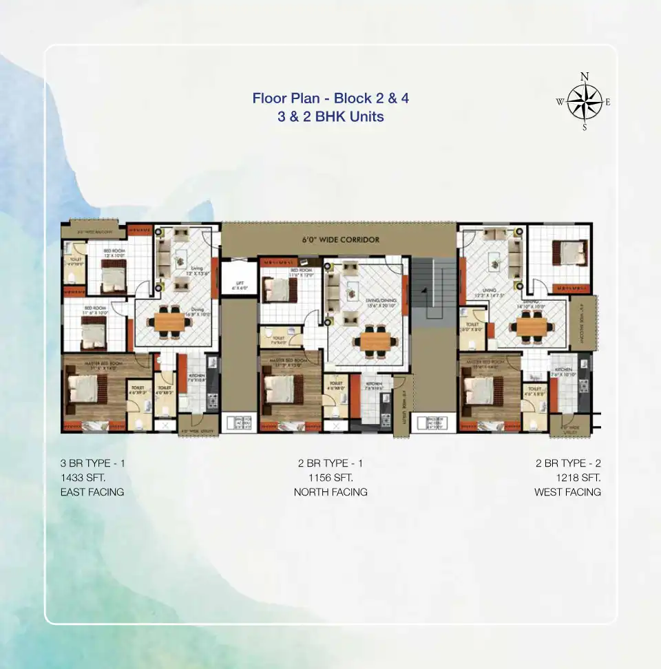 Sahasraa Block 5 Floor Plans & Layout