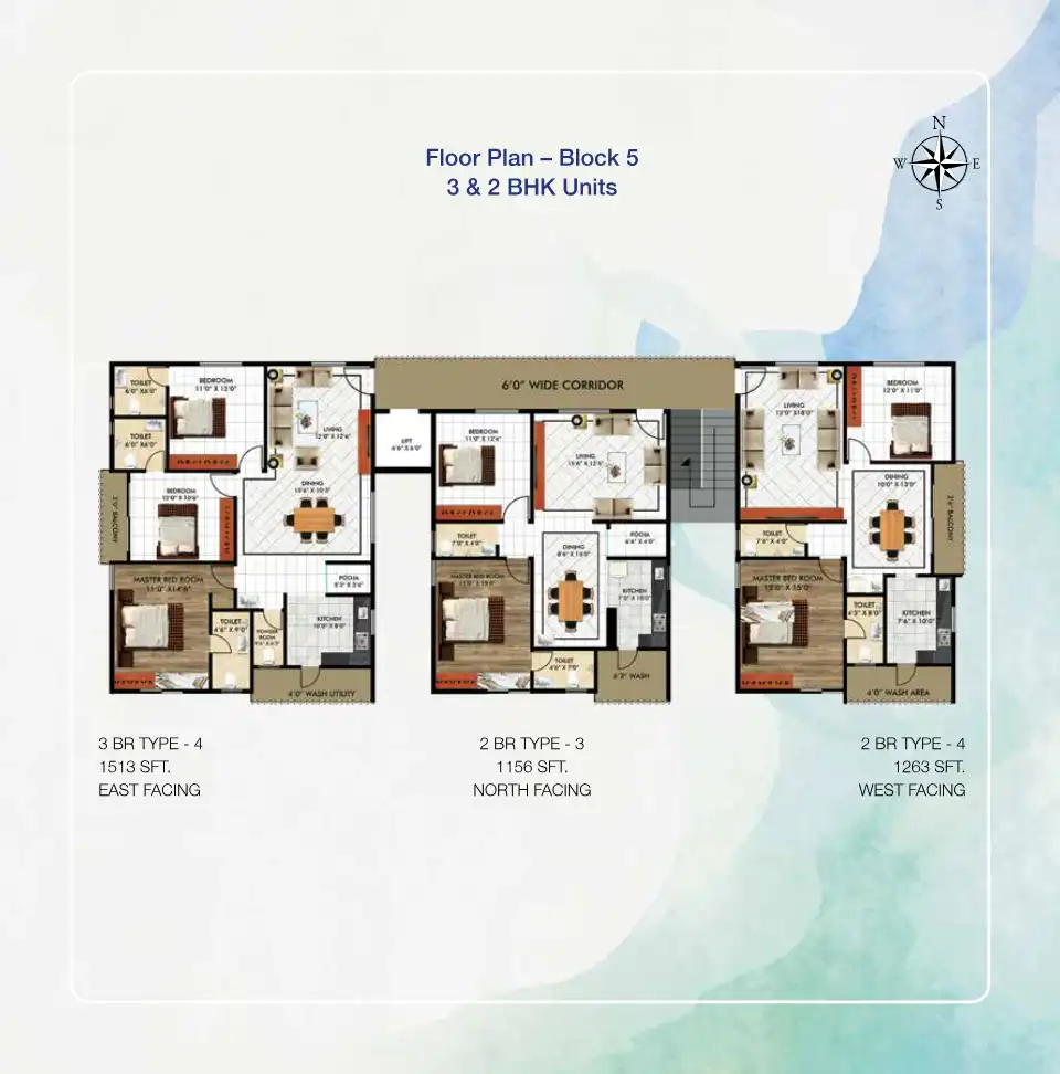 Sahasraa Block 5 Floor Plans & Layout