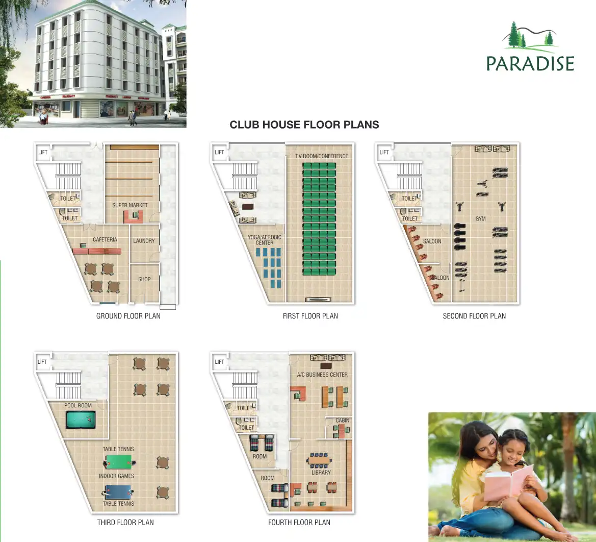 Paradise Floor Plans & Layout