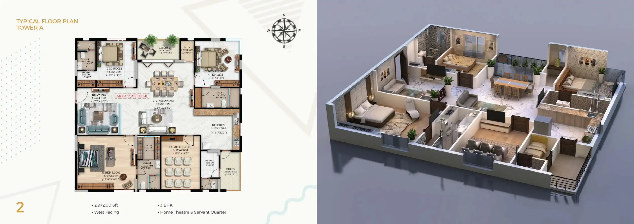 The Bliss Floor Plans & Layout