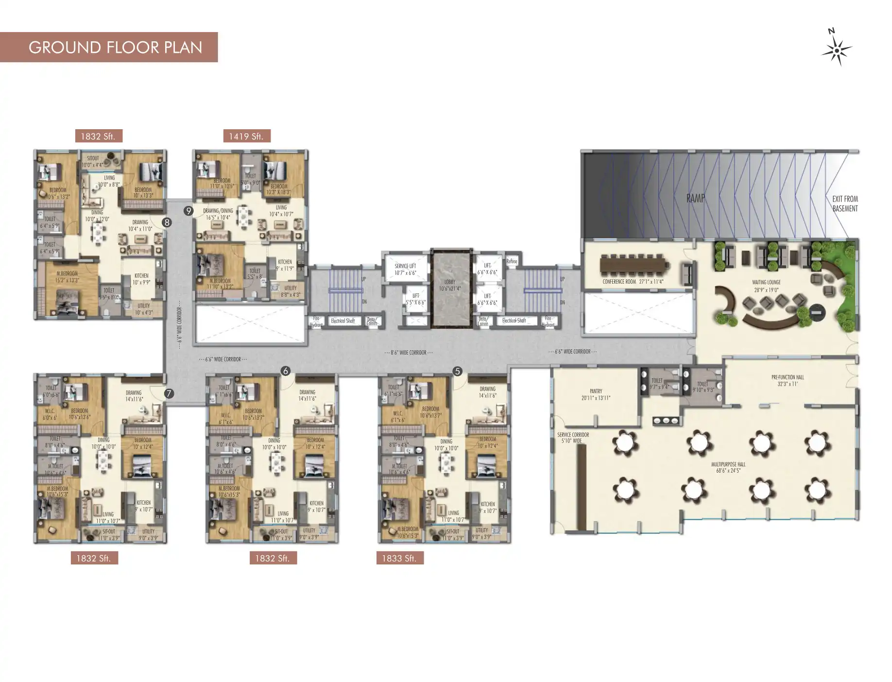 Welkkin Heights Floor Plans & Layout