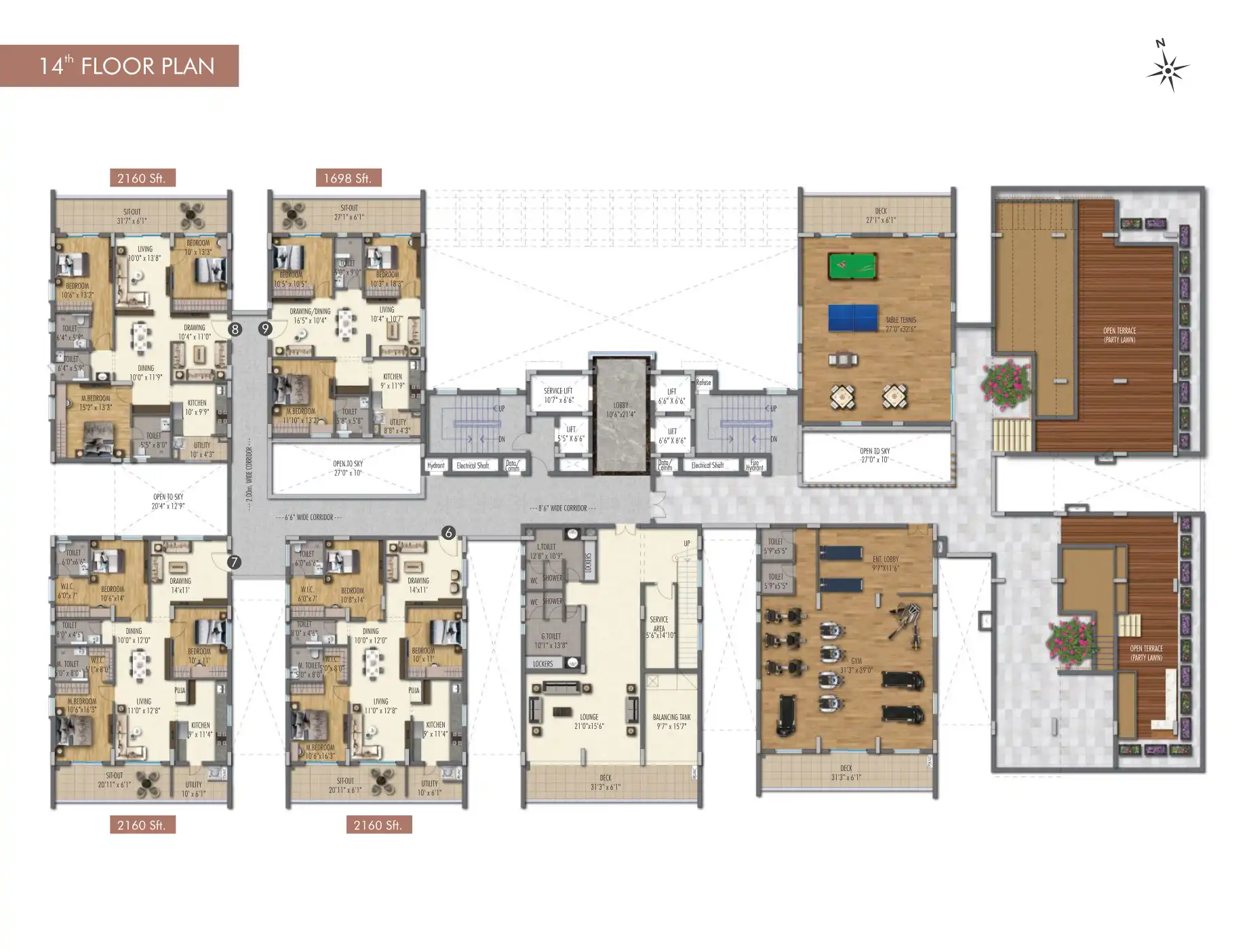 Welkkin Heights Floor Plans & Layout