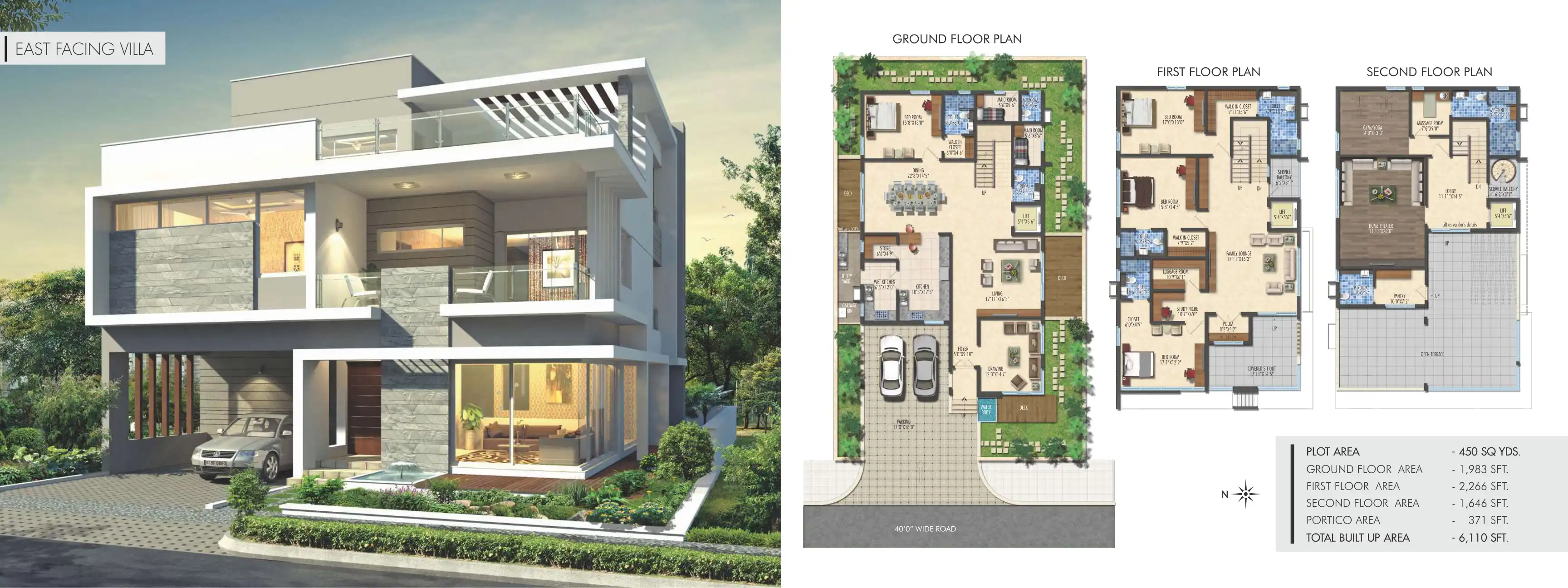 K T Towers Floor Plans & Layout
