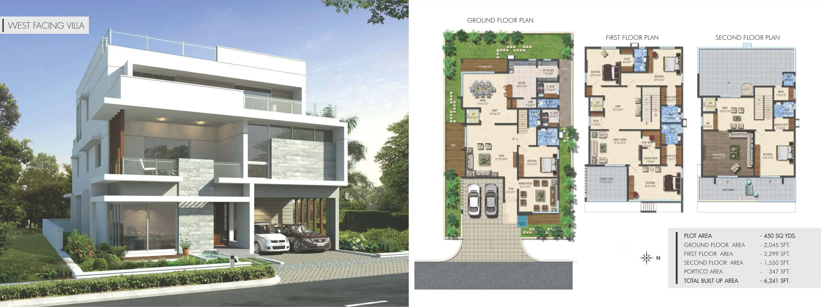 K T Towers Floor Plans & Layout