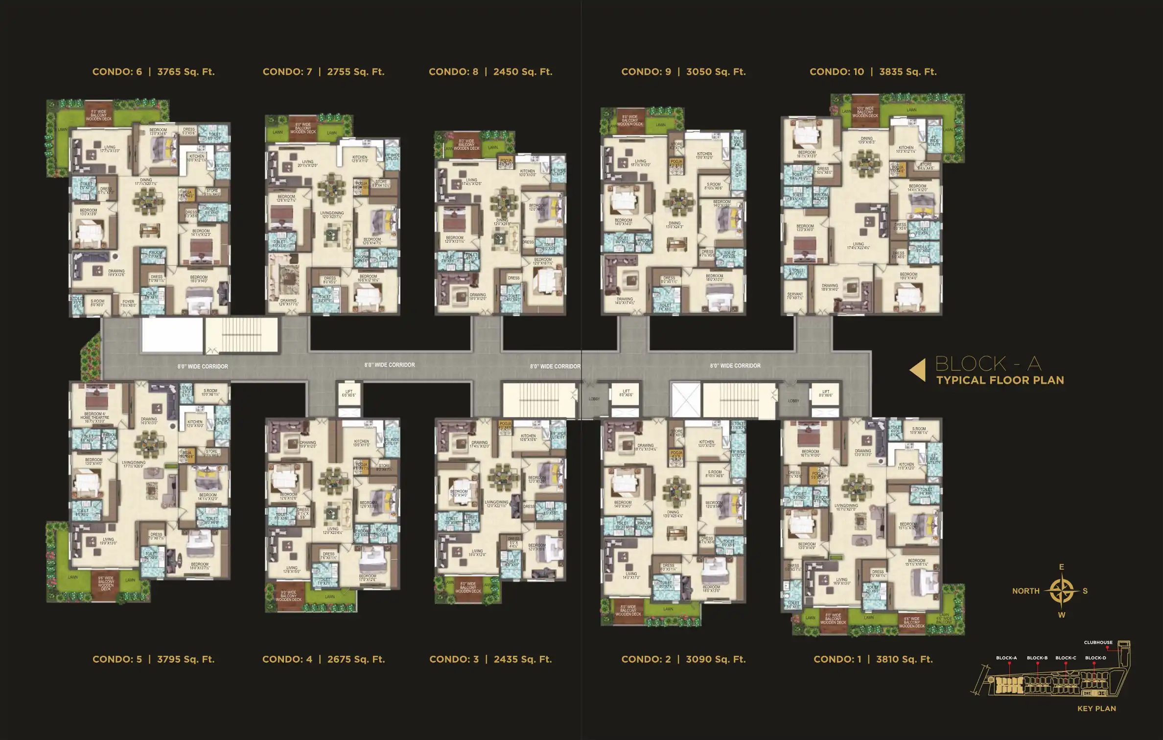 Omsree Signet Floor Plans & Layout
