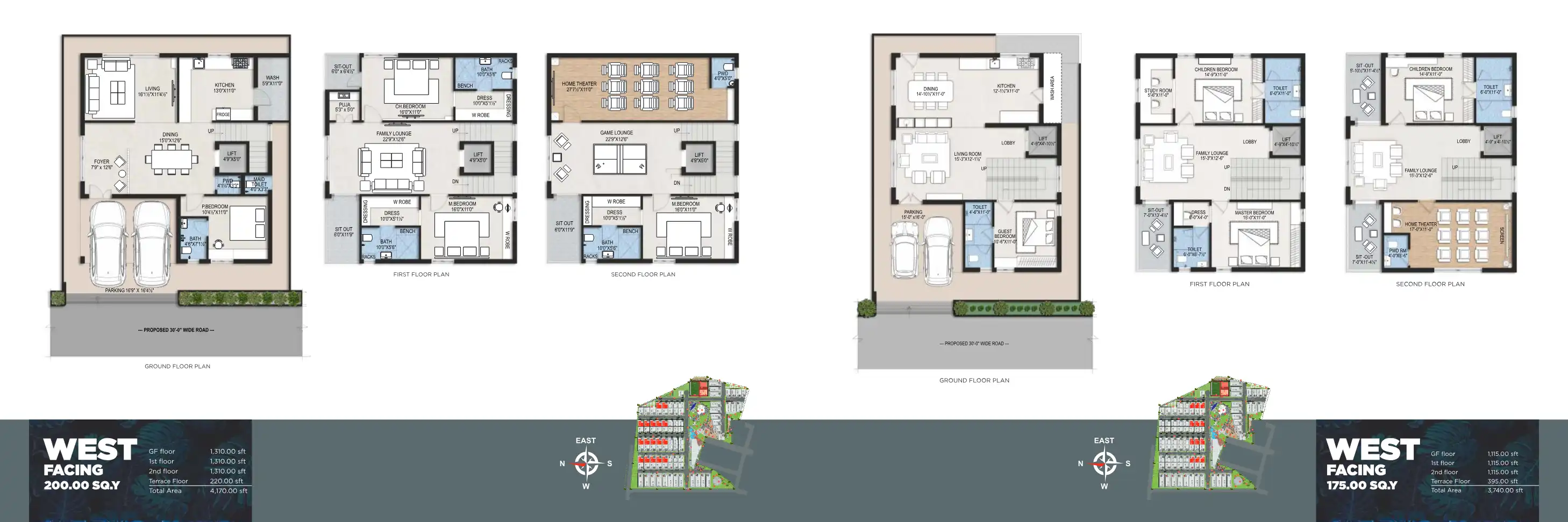 Pranava Sama Lakshma Reddy Greenwich Floor Plans & Layout