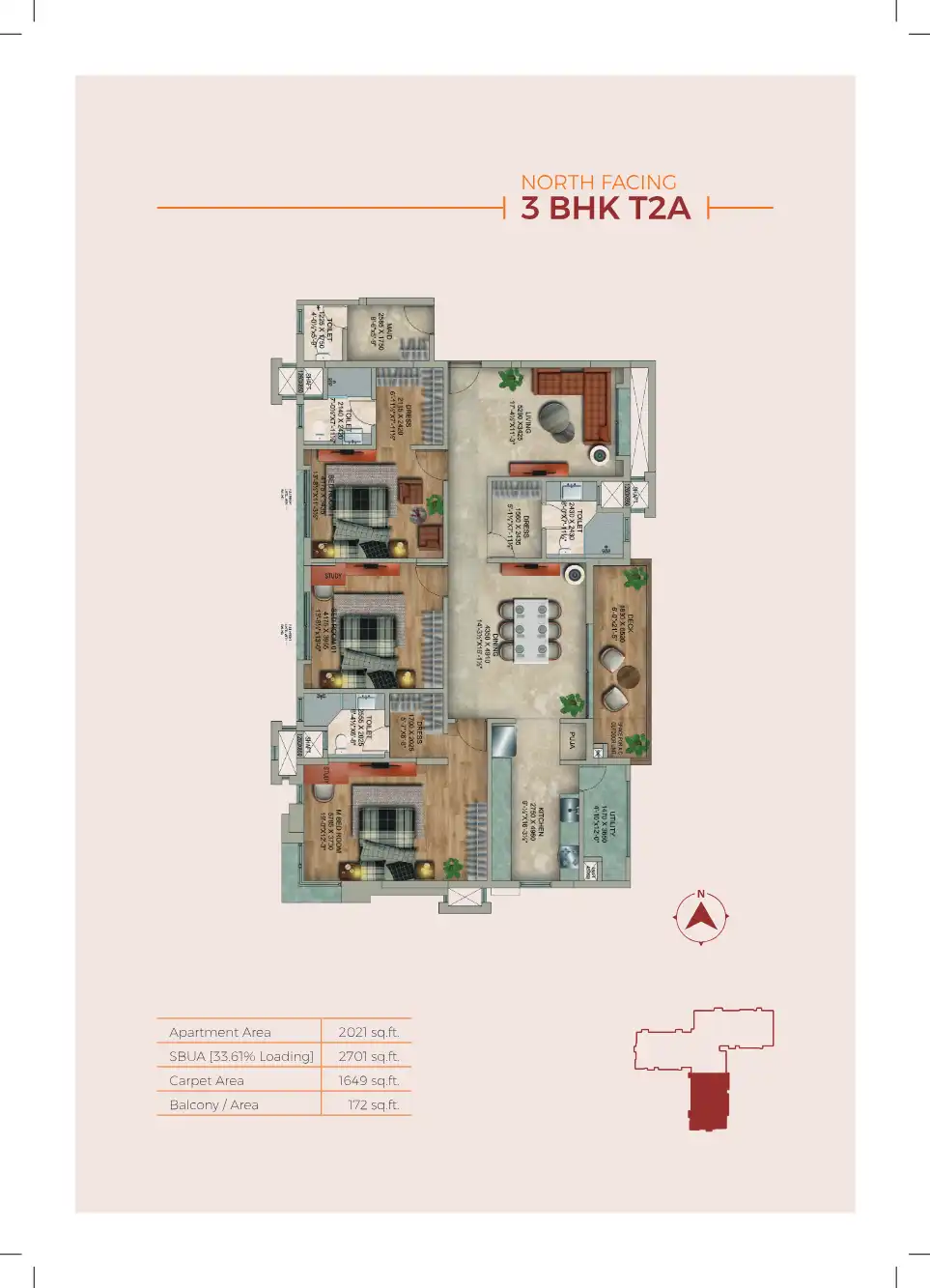 Botanika Tower Floor Plans & Layout