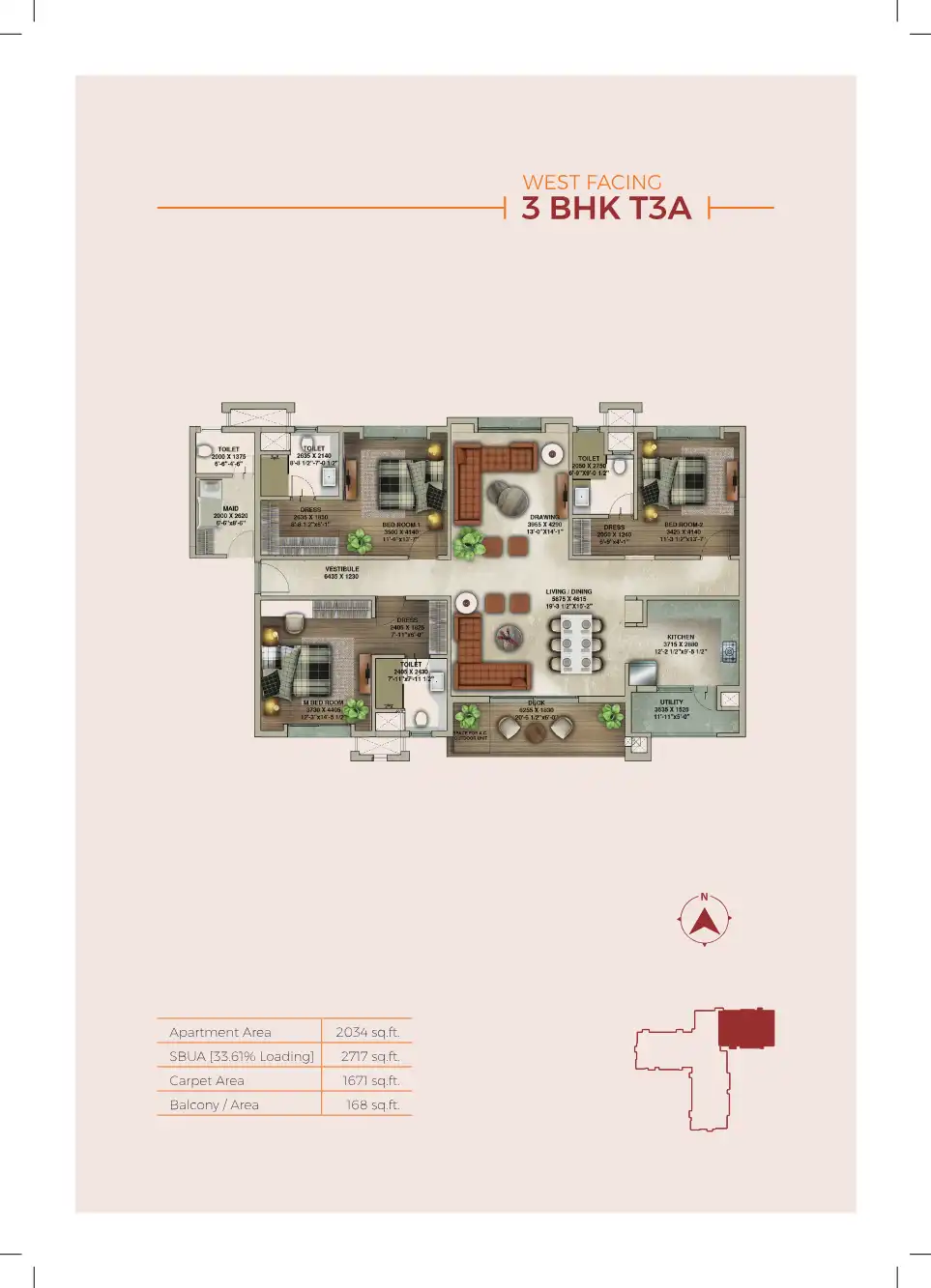 Botanika Tower Floor Plans & Layout