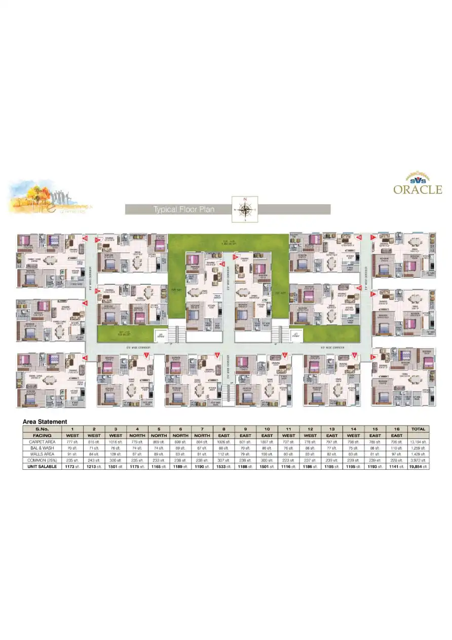 Svs Oracle Floor Plans & Layout