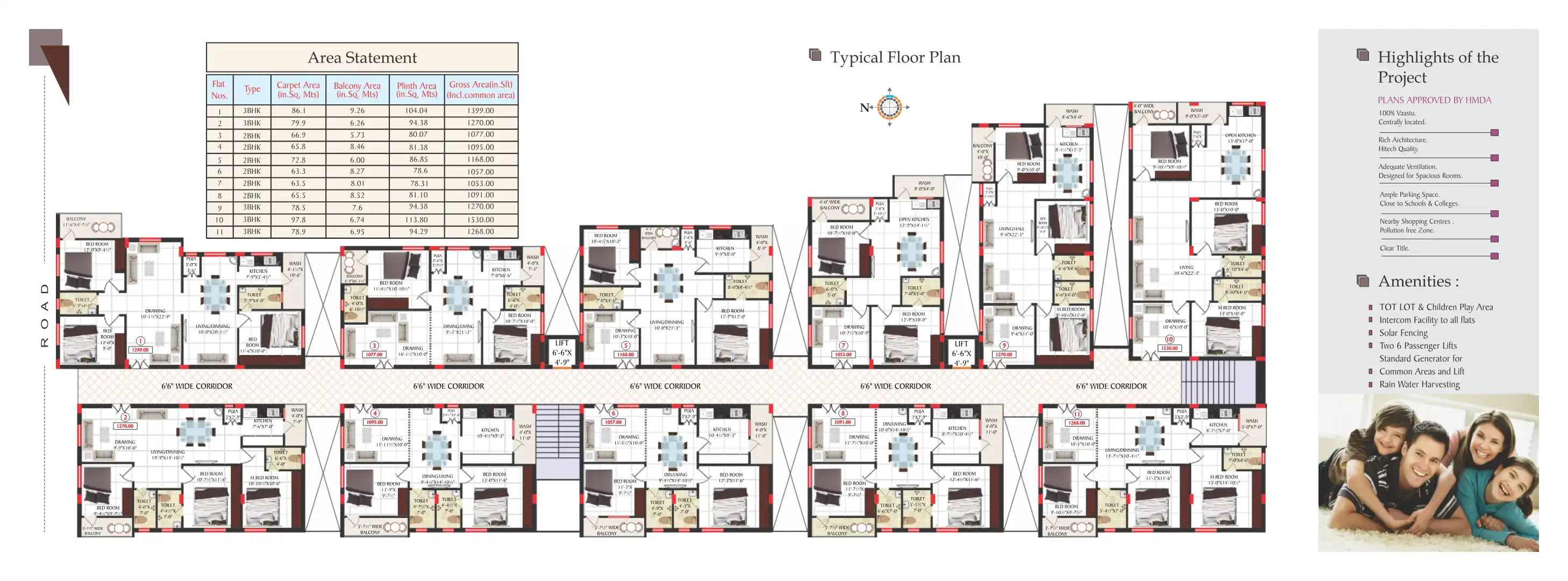 Thirumala Ashok Arcade Floor Plans & Layout