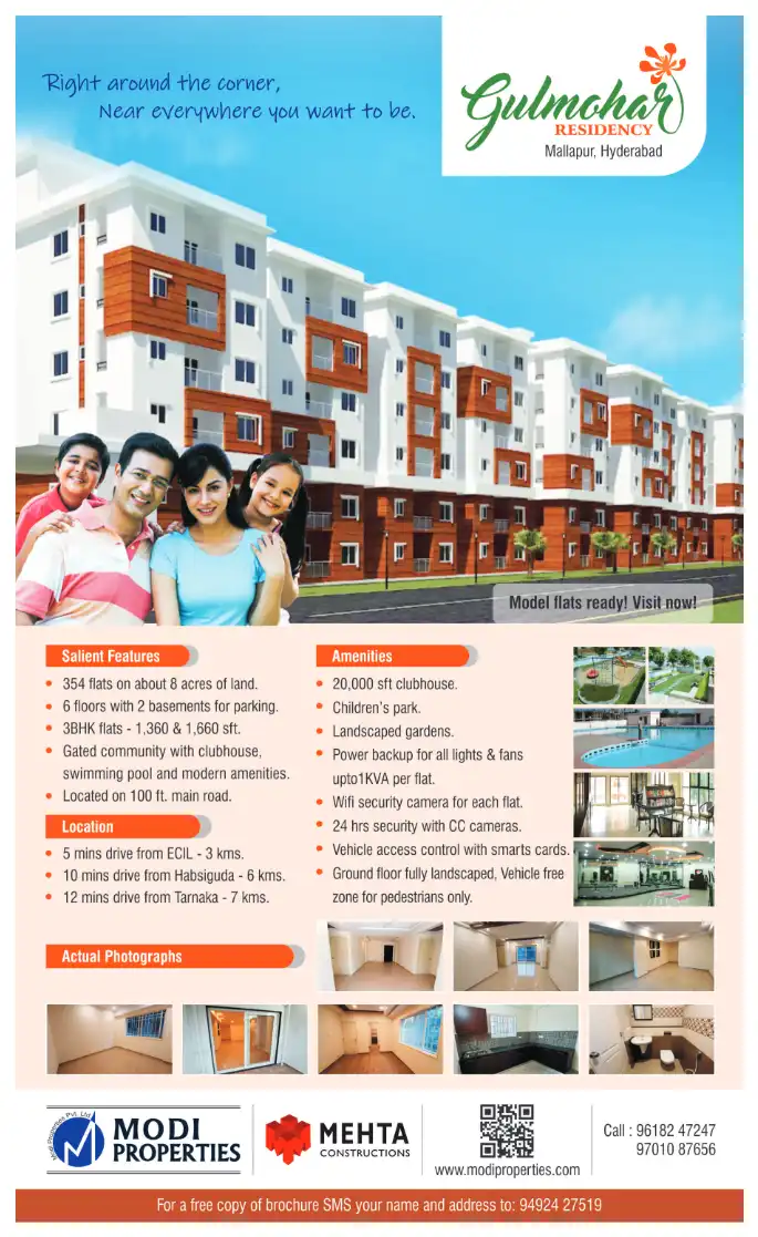 Gulmohar Residency Floor Plans & Layout