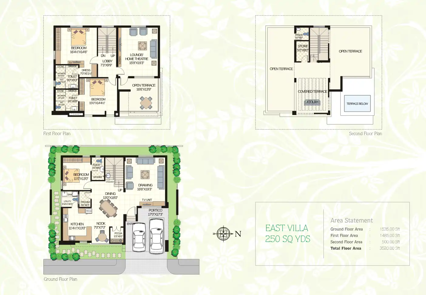 Lig - Ews - F-block Floor Plans & Layout