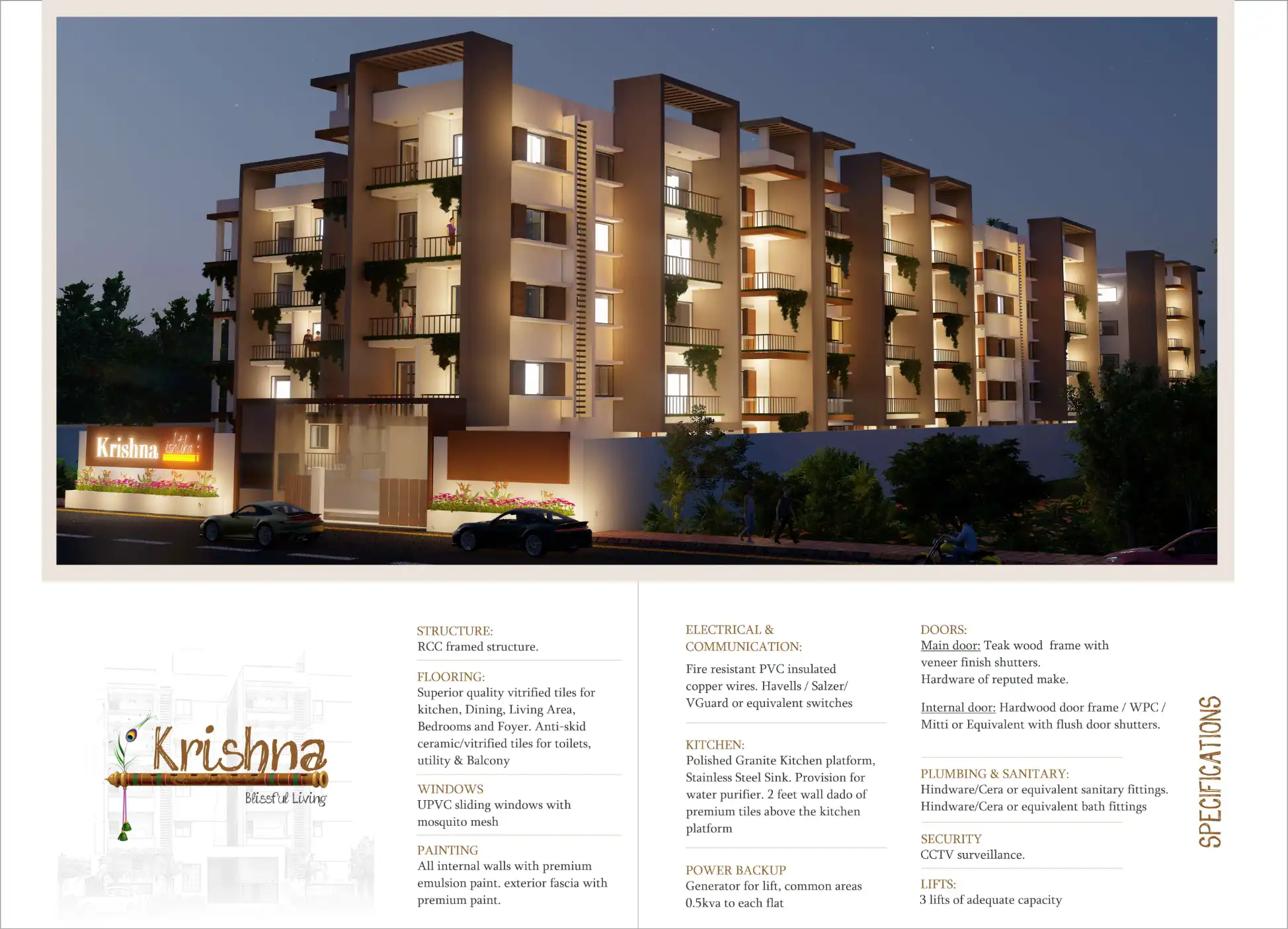 Aashray Sri Krishna Floor Plans & Layout