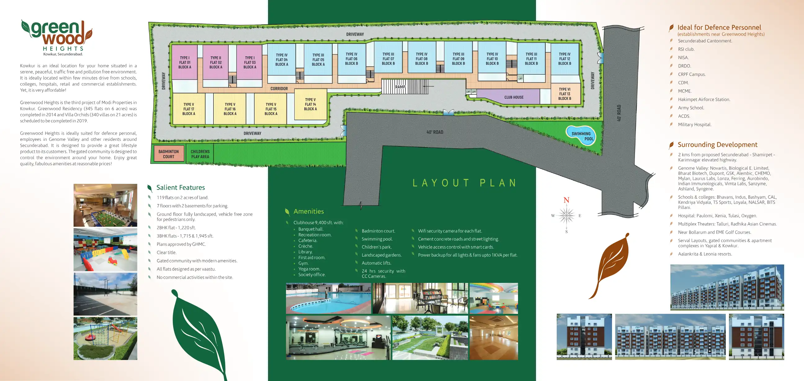 Greenwood Heights Floor Plans & Layout
