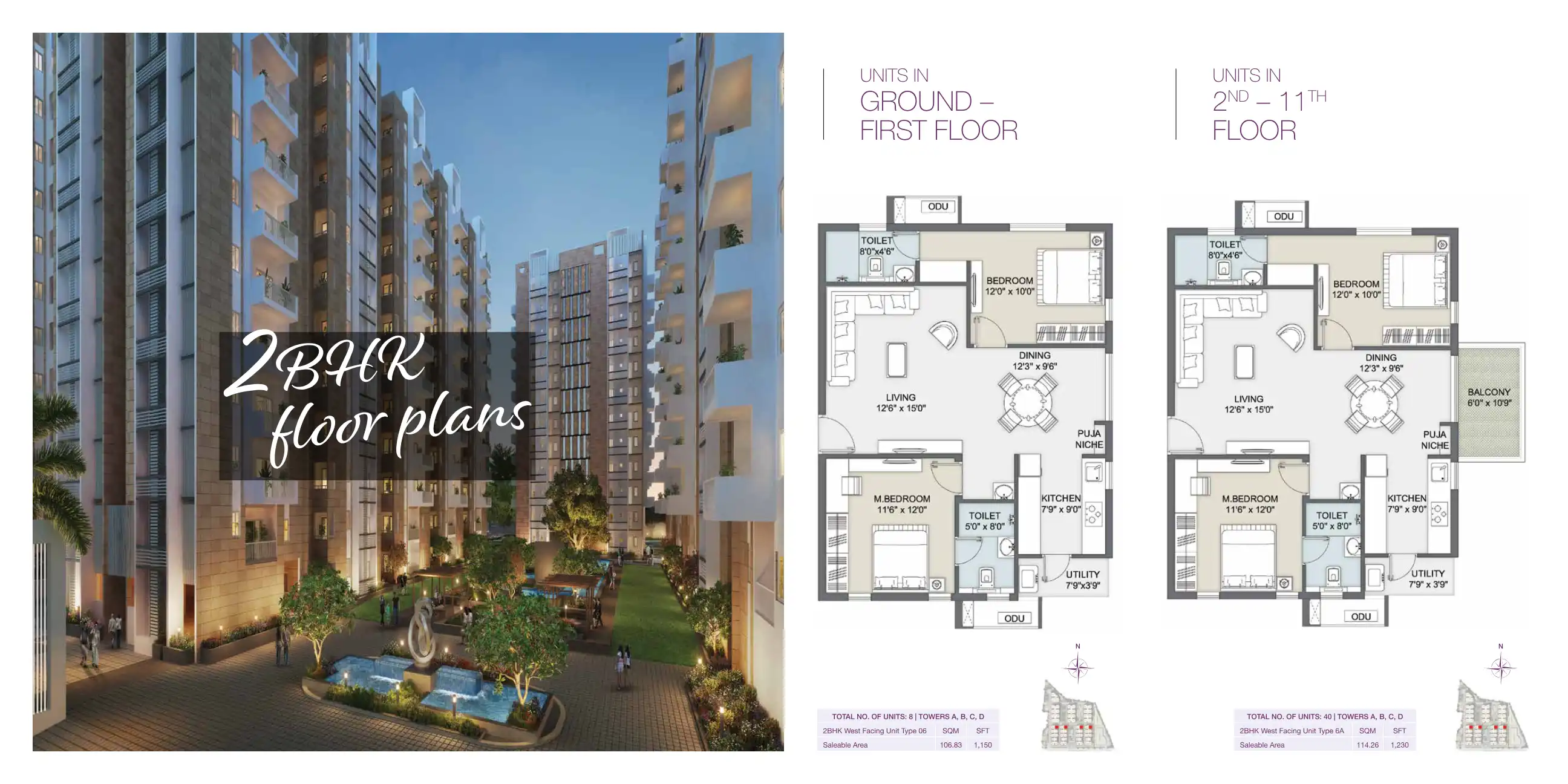 The Courtyard Floor Plans & Layout