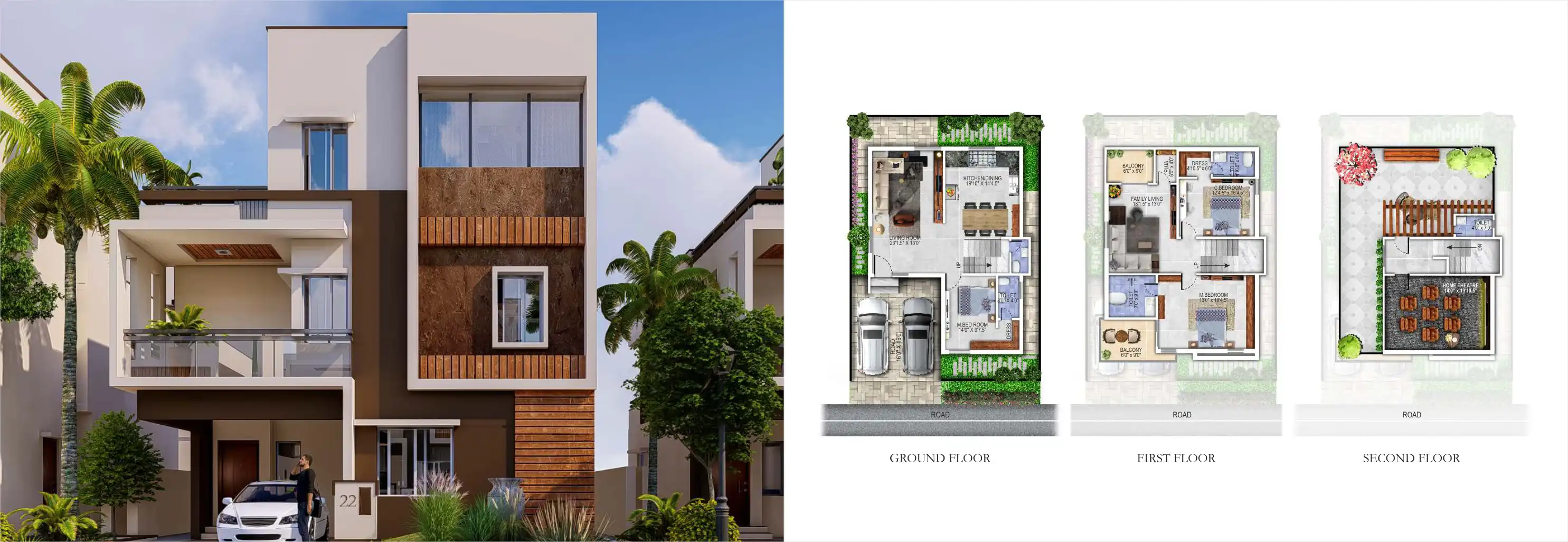 Serene County Floor Plans & Layout