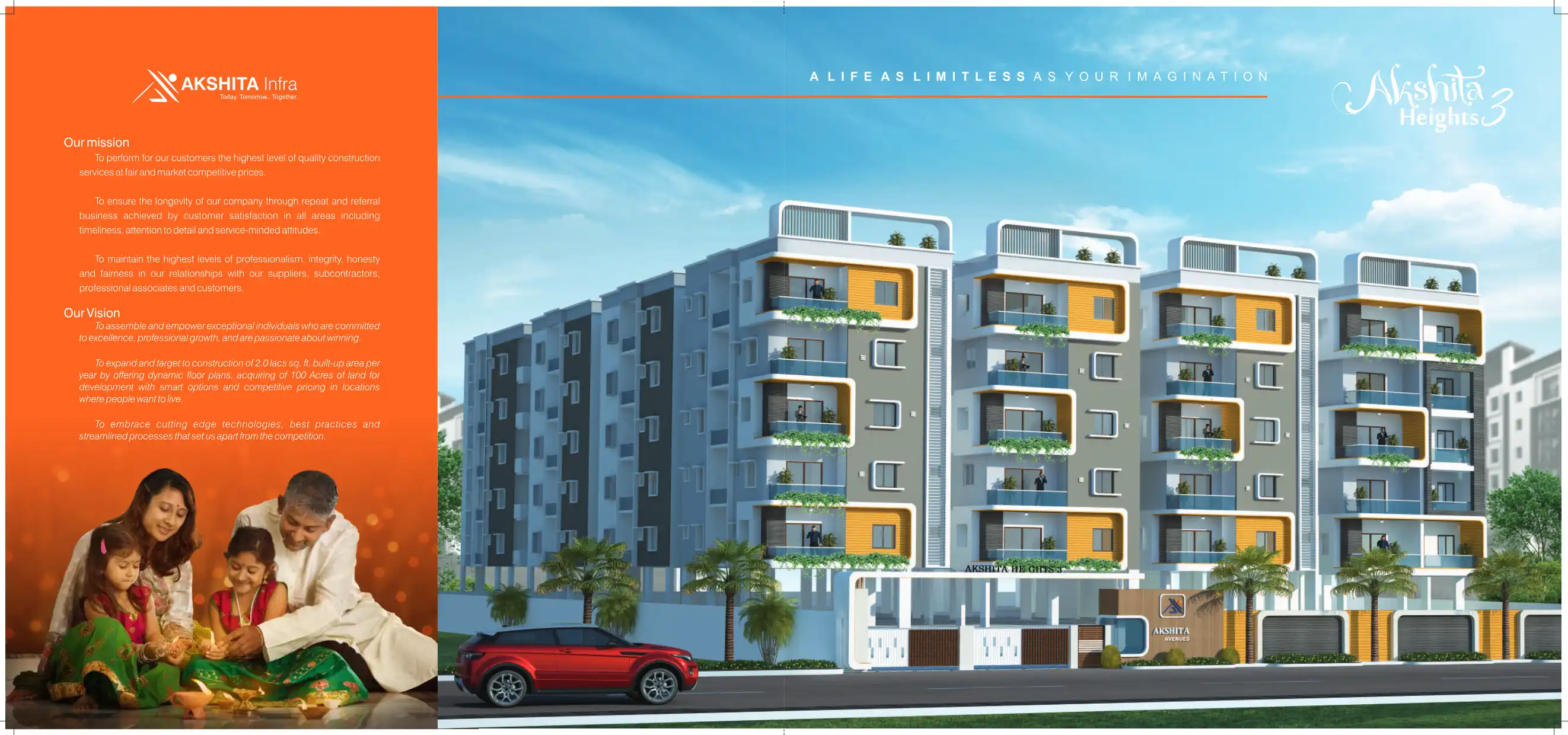 Akshita Heights Two Tower