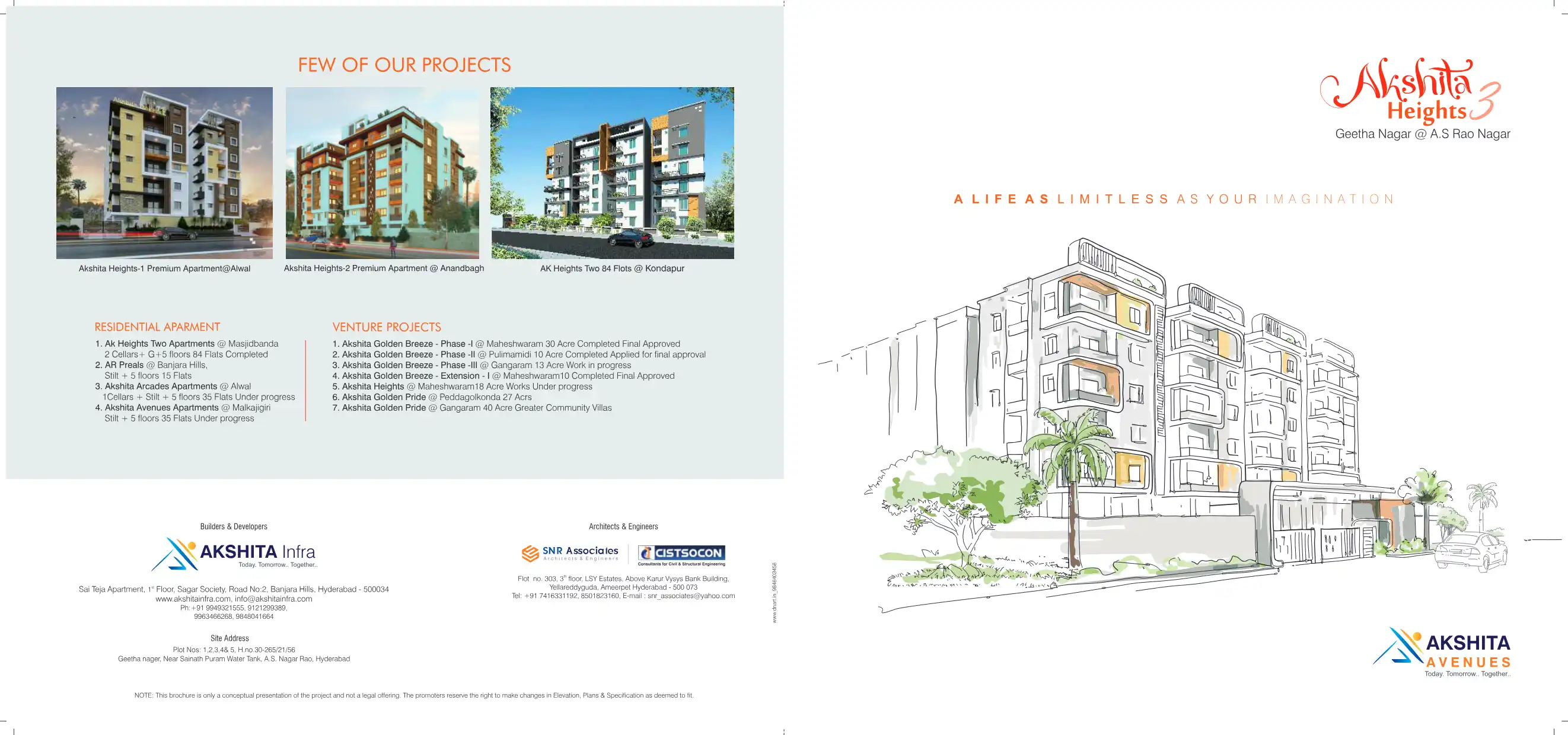 Akshita Heights Two Tower