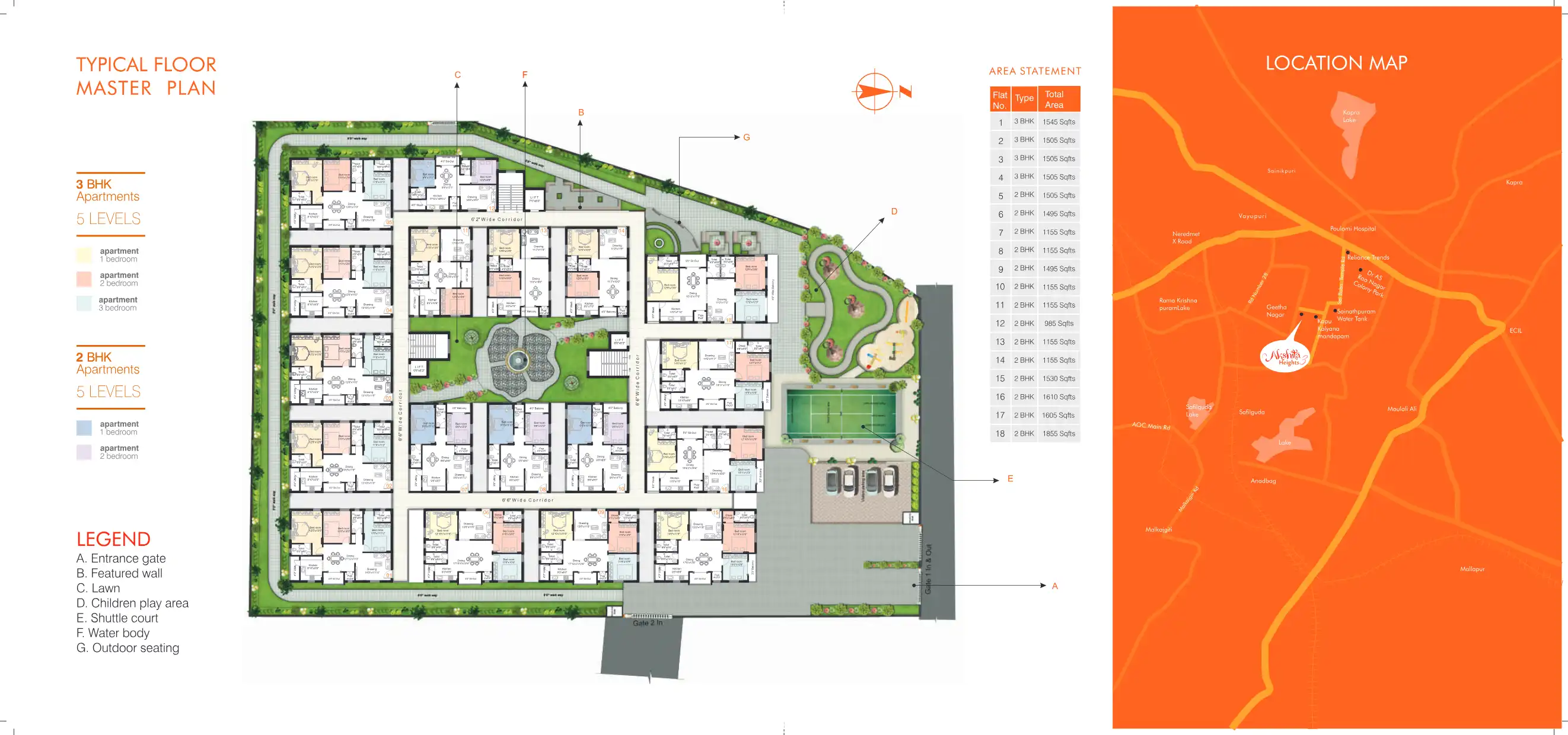 Akshita Heights Two Tower