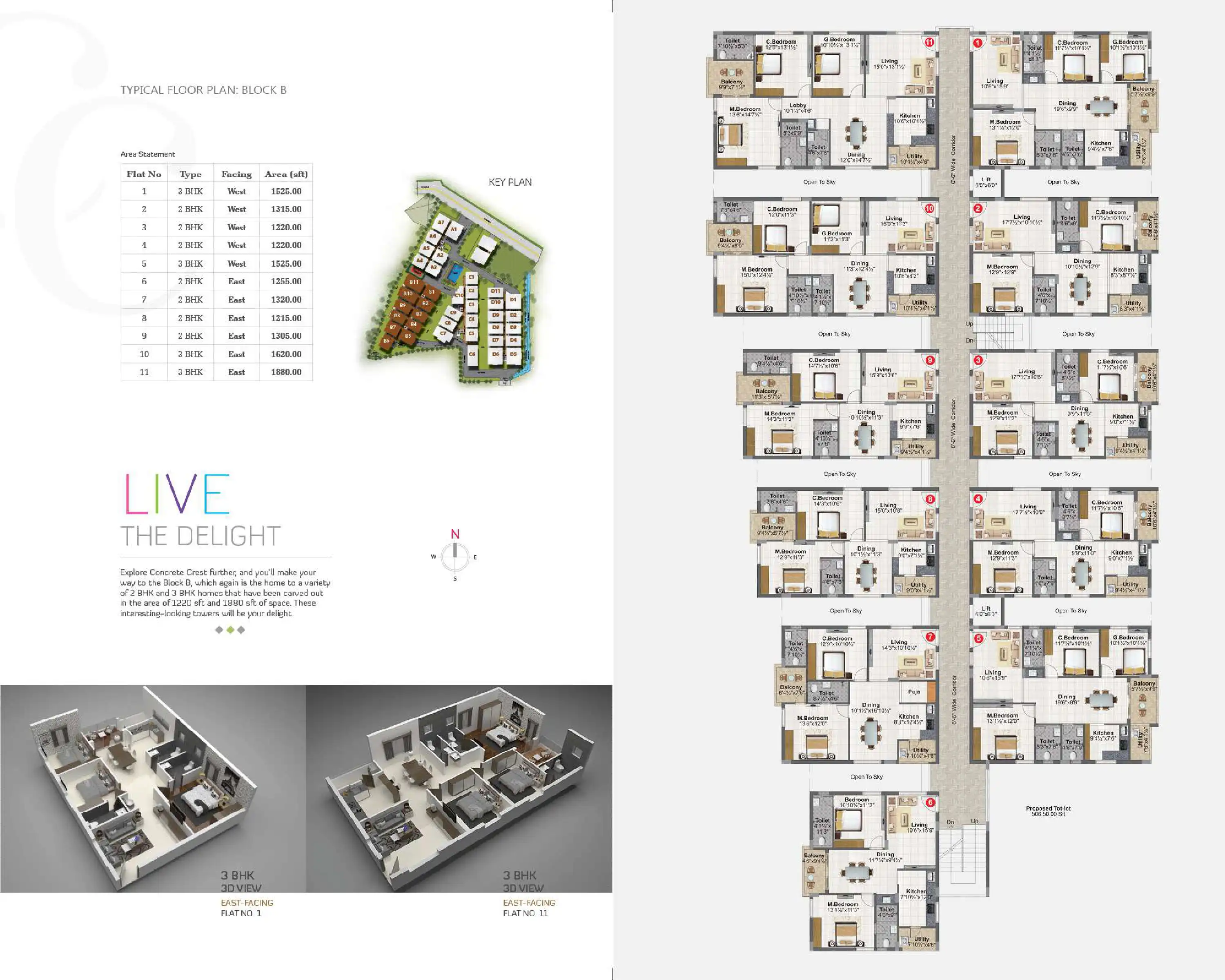 Concrete Vivanta Floor Plans & Layout