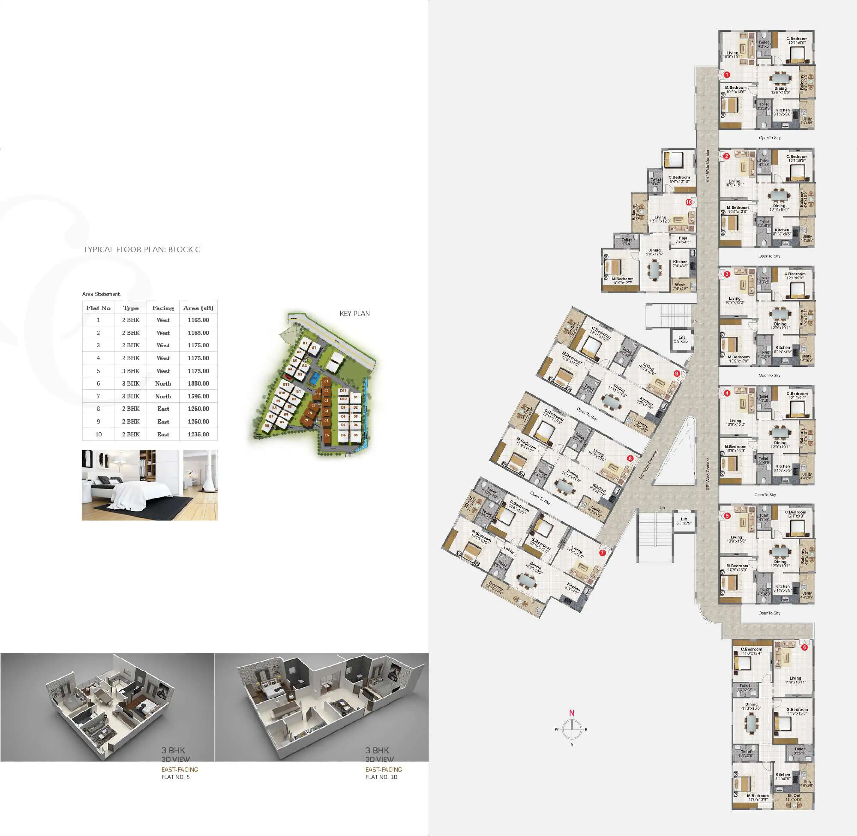 Concrete Vivanta Floor Plans & Layout