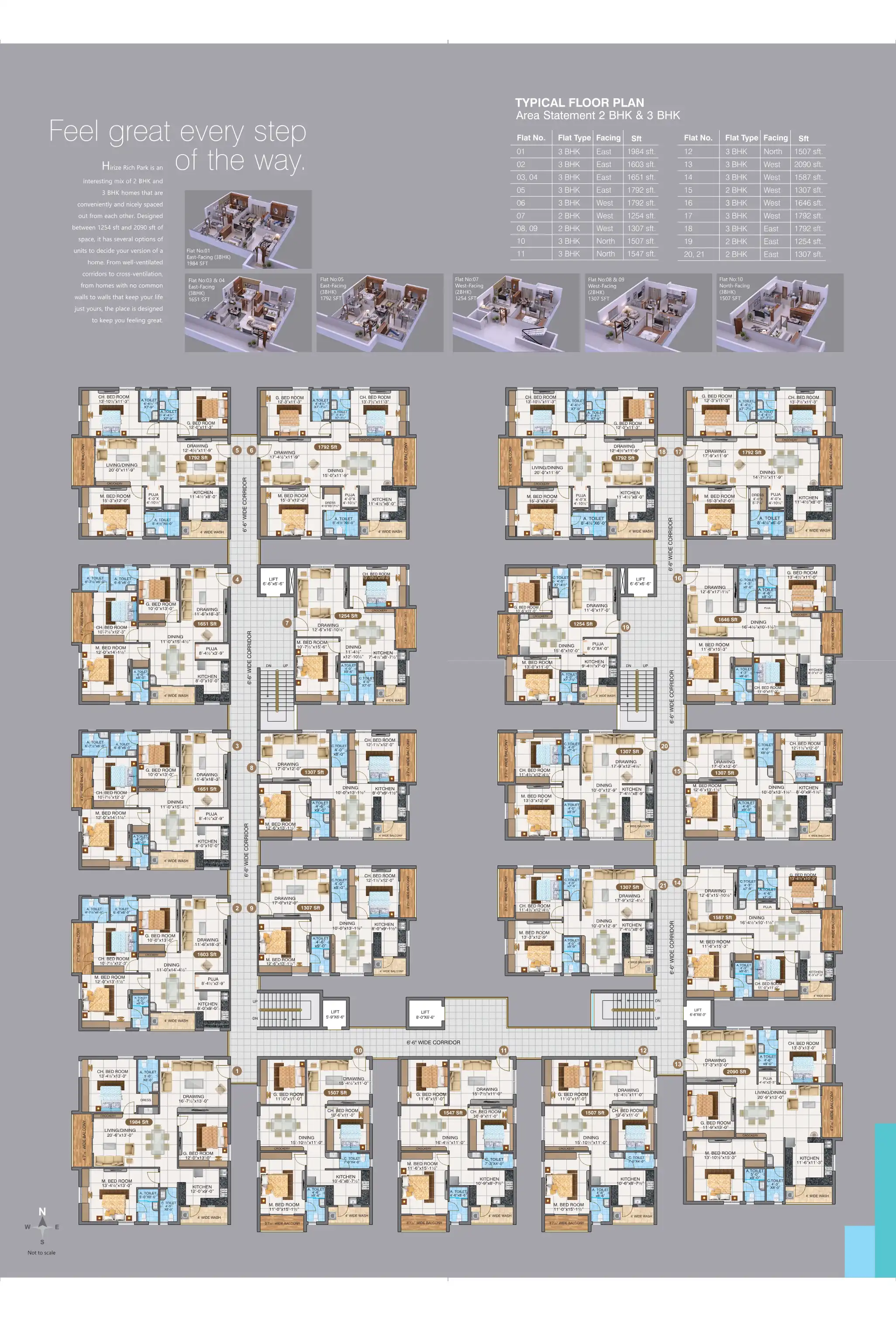 Rich Park Floor Plans & Layout