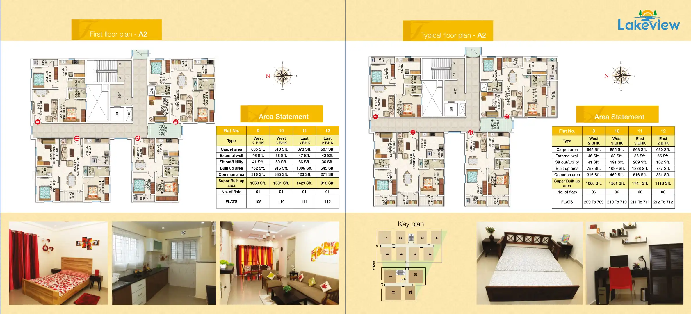Lake View Apartment Floor Plans & Layout