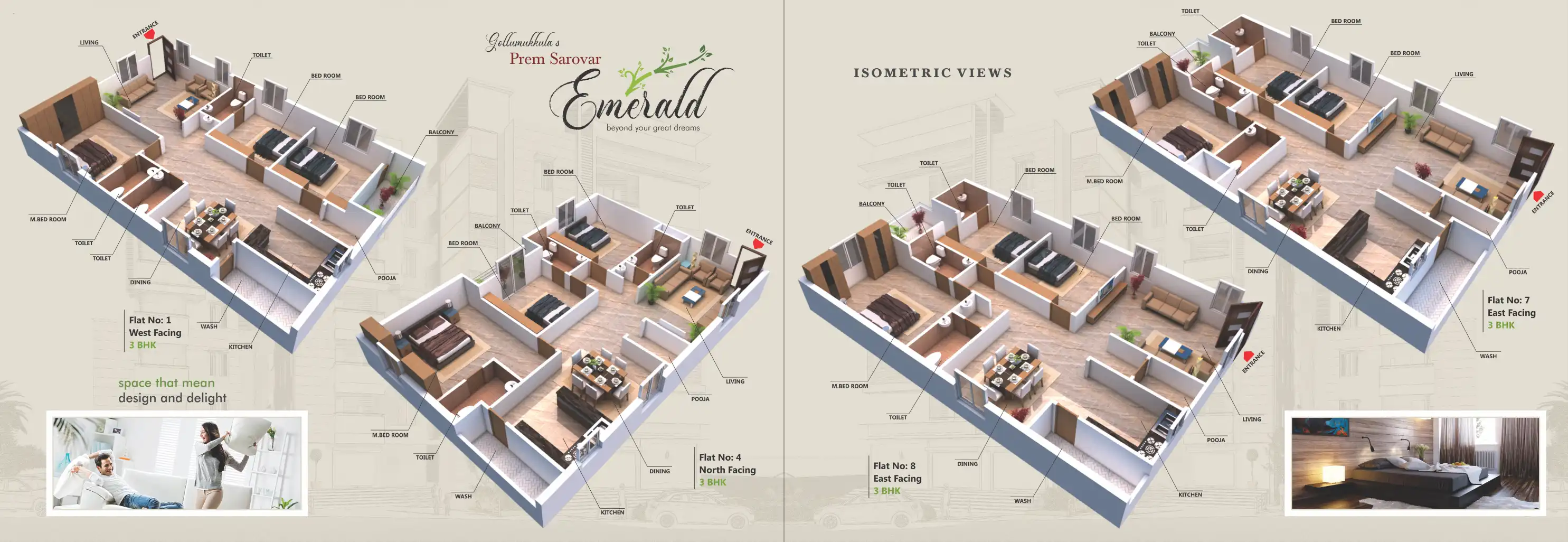 Surya Emerald Floor Plans & Layout