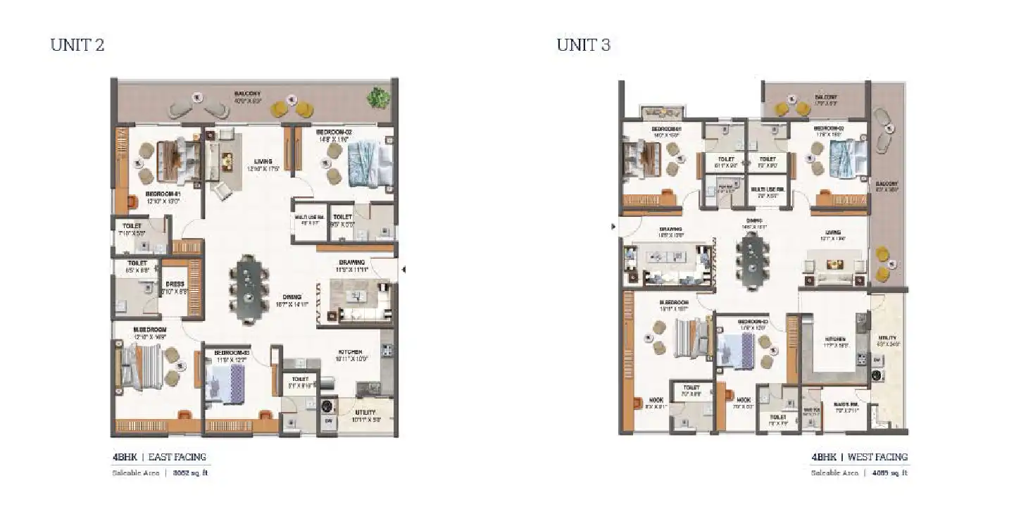 Nakshtra Residency Floor Plans & Layout