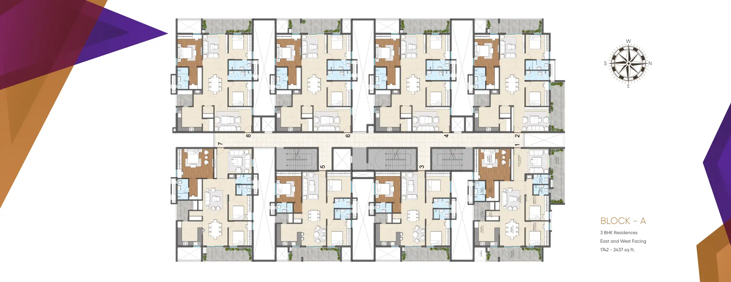 RR Infras Pride Floor Plans & Layout