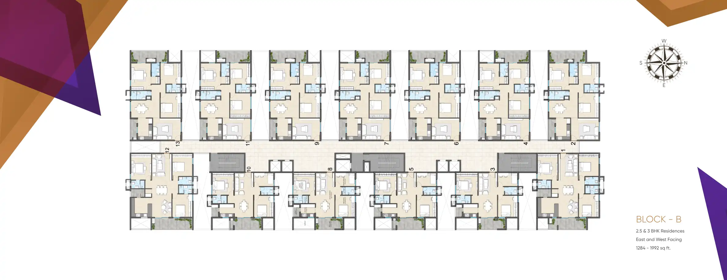 RR Infras Pride Floor Plans & Layout