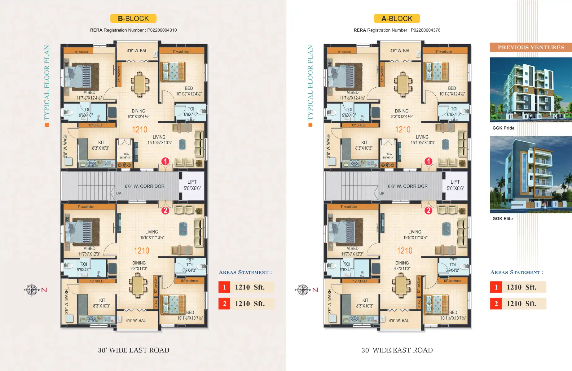 Ggk Pride Floor Plans & Layout