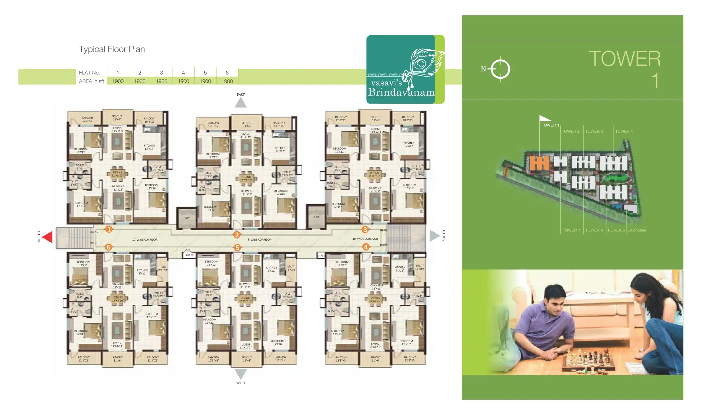 Brindavanam Floor Plans & Layout