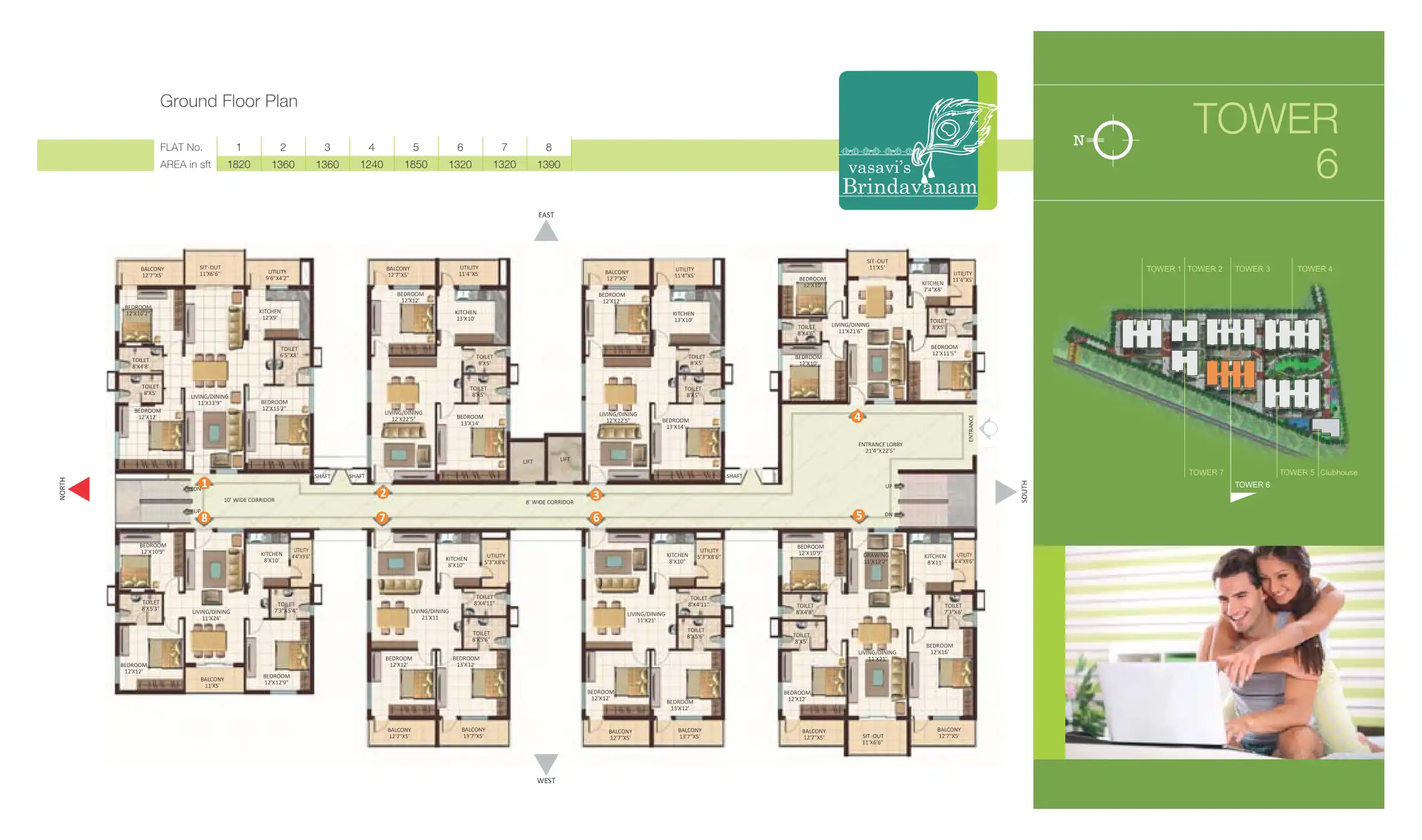 Brindavanam Floor Plans & Layout