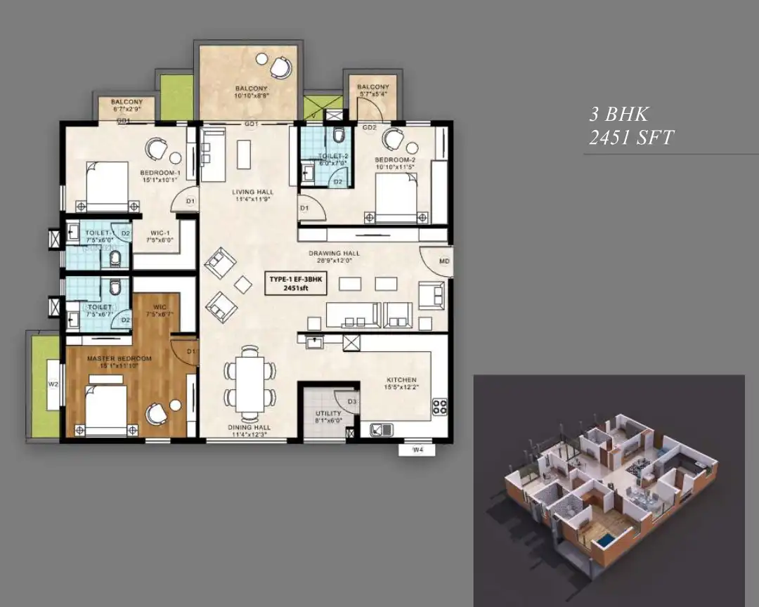 Empire Urbana Floor Plans & Layout