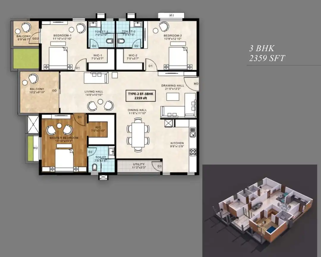 Empire Urbana Floor Plans & Layout