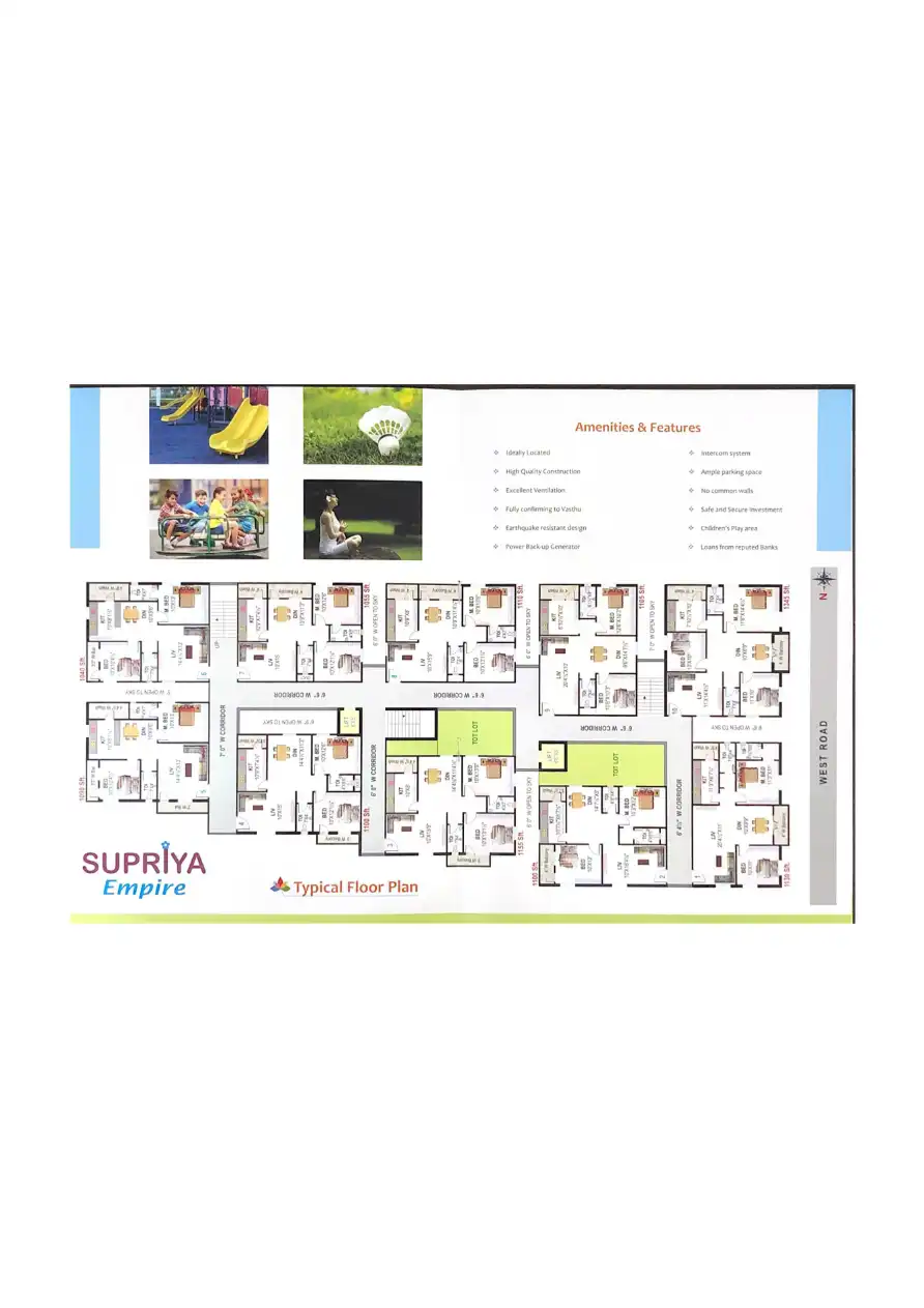 Supriya Empire Floor Plans & Layout