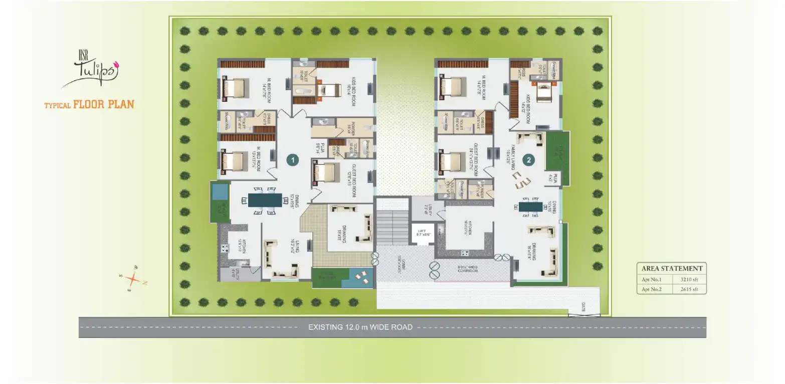 Urban Tulips Floor Plans & Layout