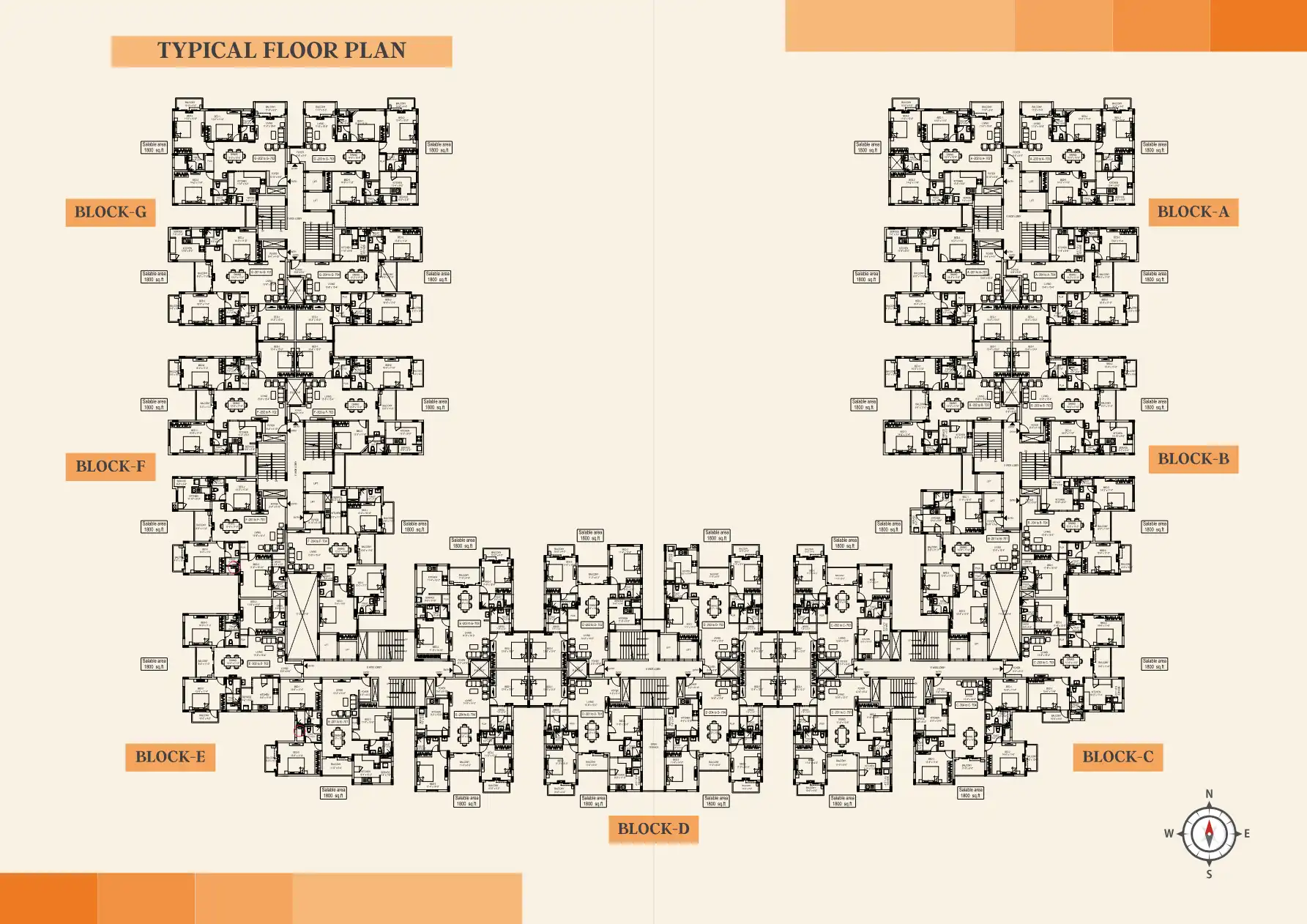 Bhanu Enclave Floor Plans & Layout