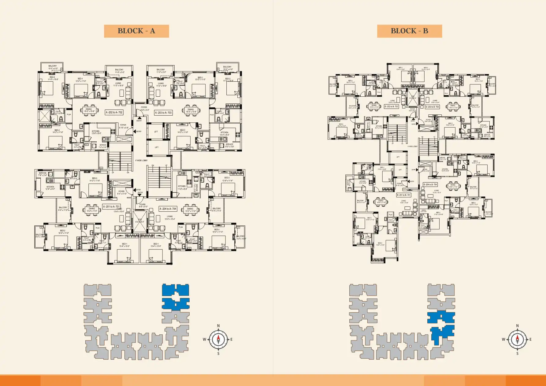 Bhanu Enclave Floor Plans & Layout