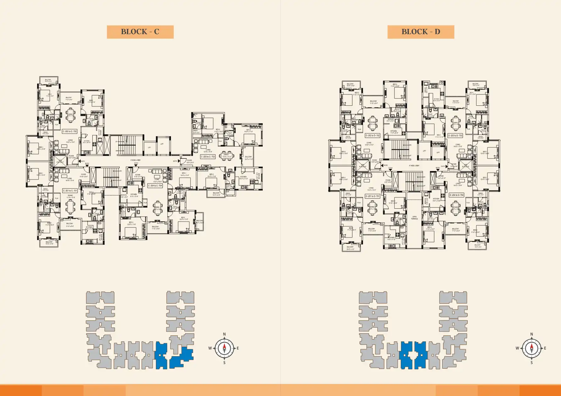 Bhanu Enclave Floor Plans & Layout