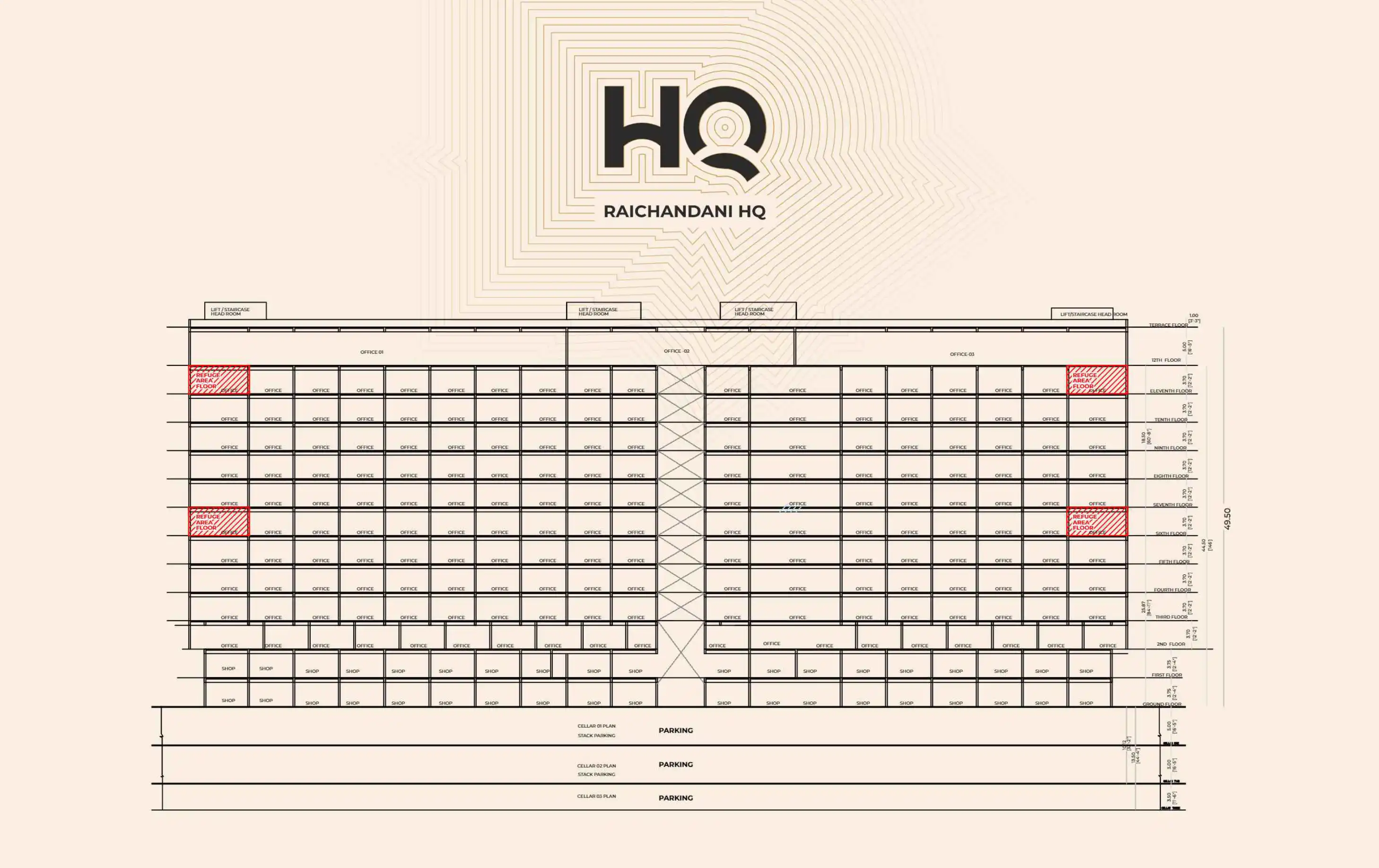 Raichandani Mall Floor Plans & Layout