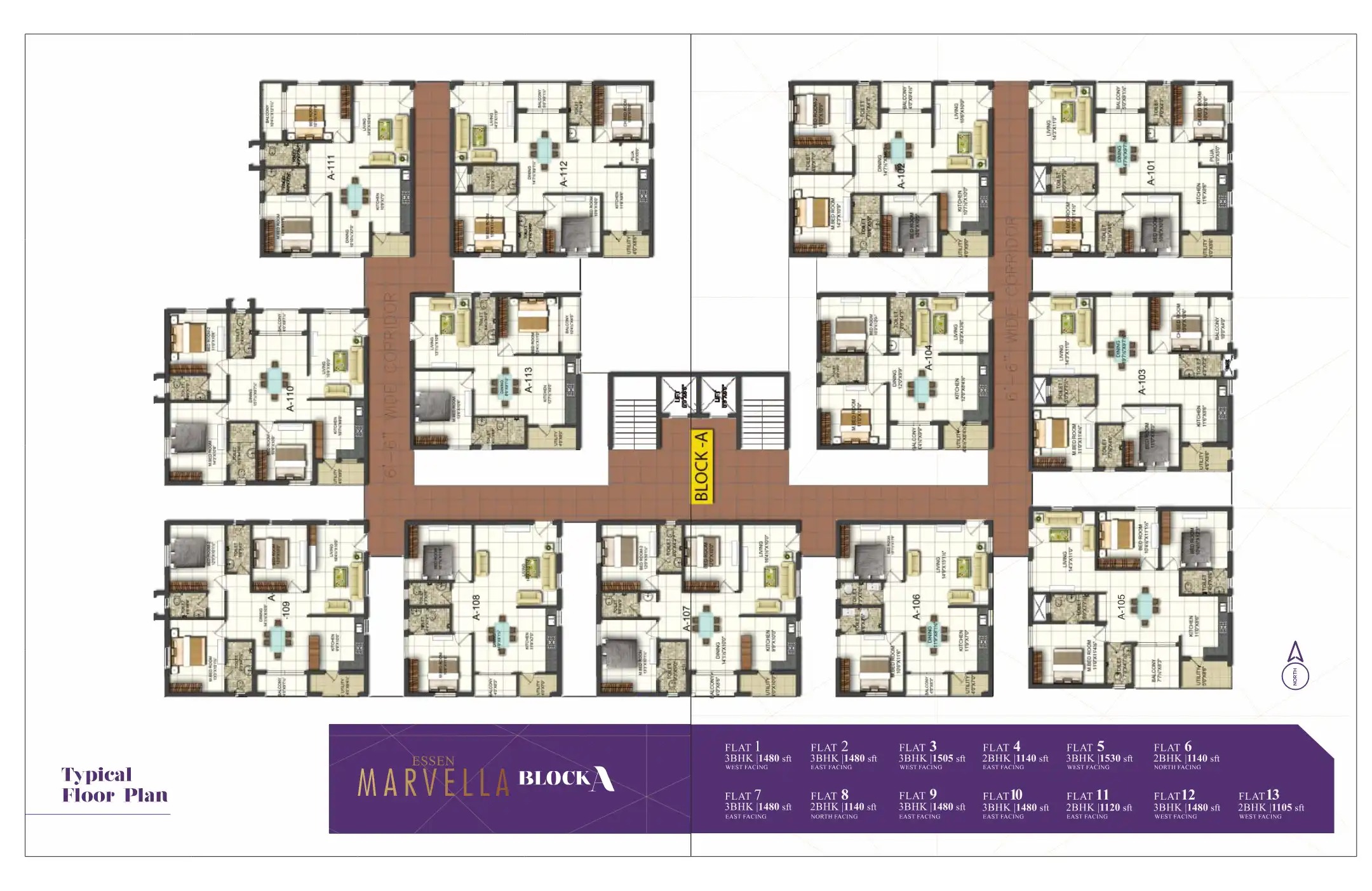 Essen Marvella Floor Plans & Layout