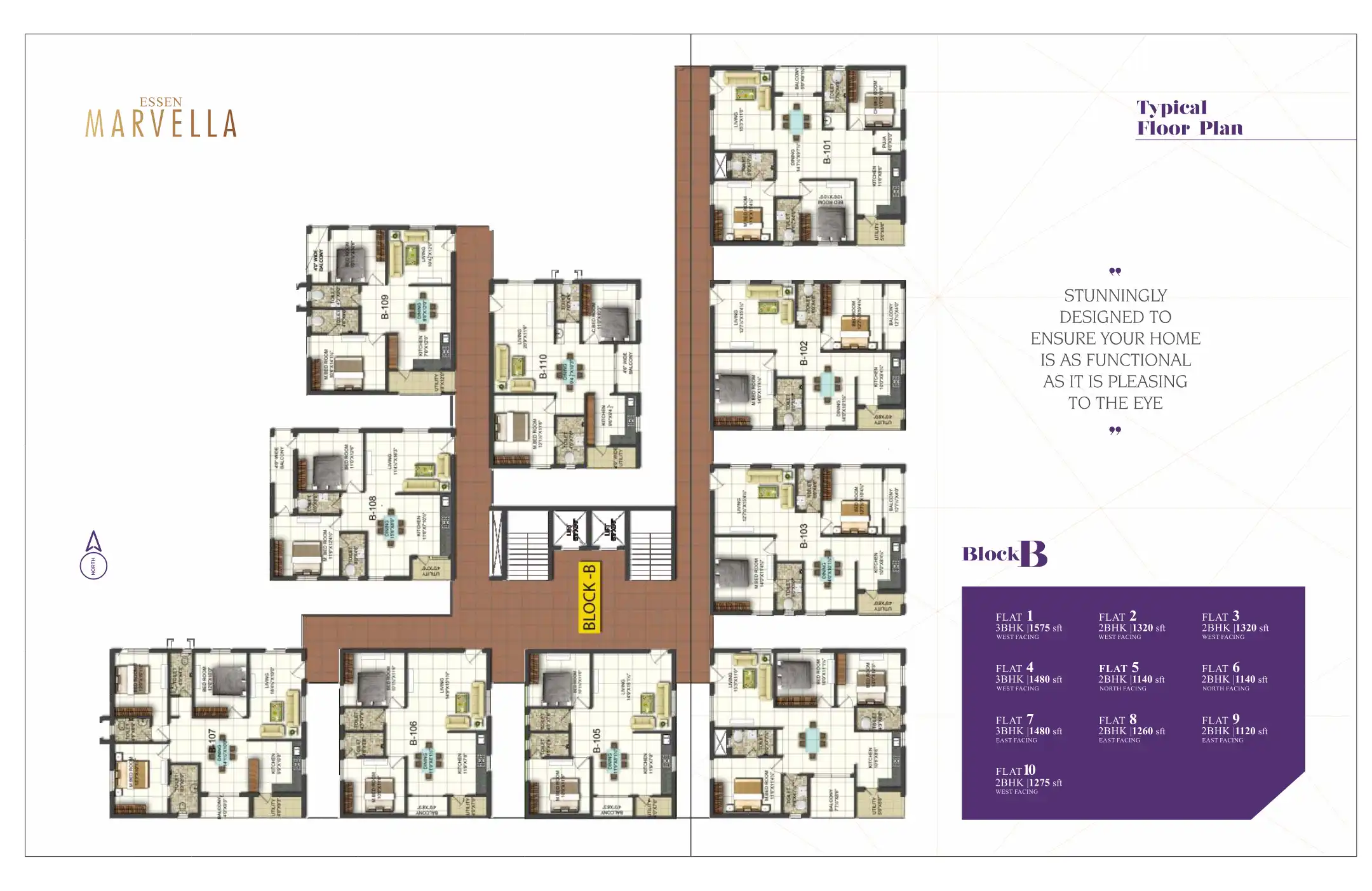 Essen Marvella Floor Plans & Layout